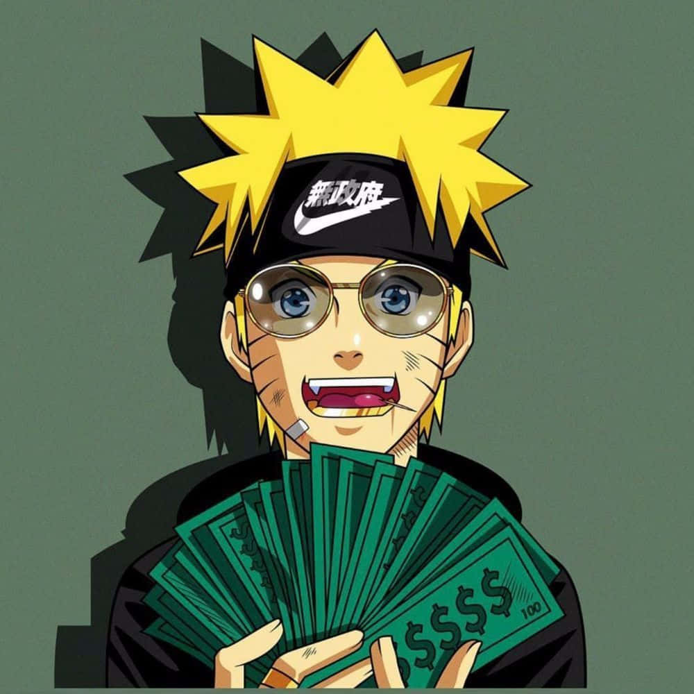 Koel Naruto prente Muurpapier