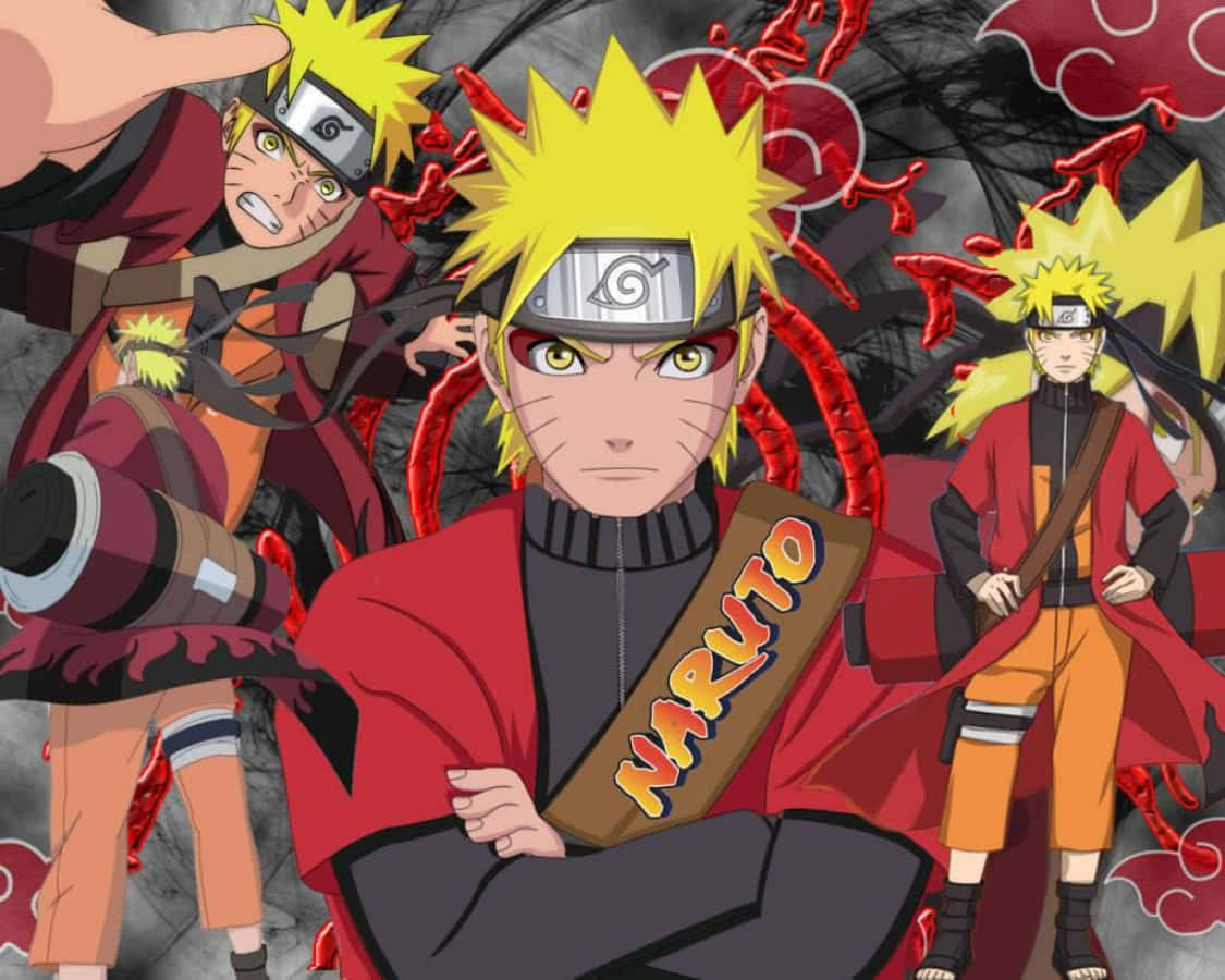 Koel Naruto prente Muurpapier