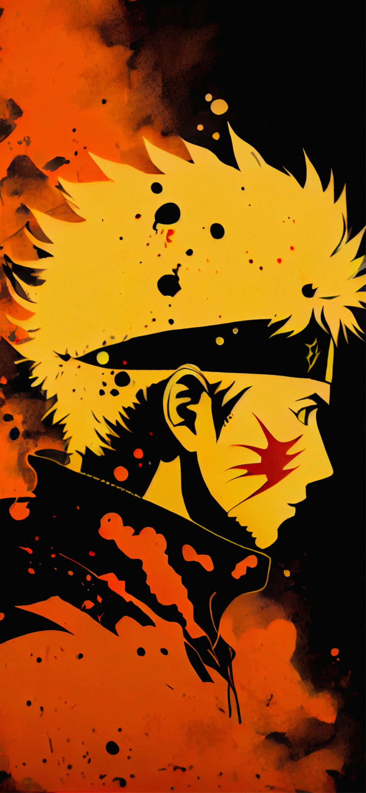 Koel Naruto prente Muurpapier