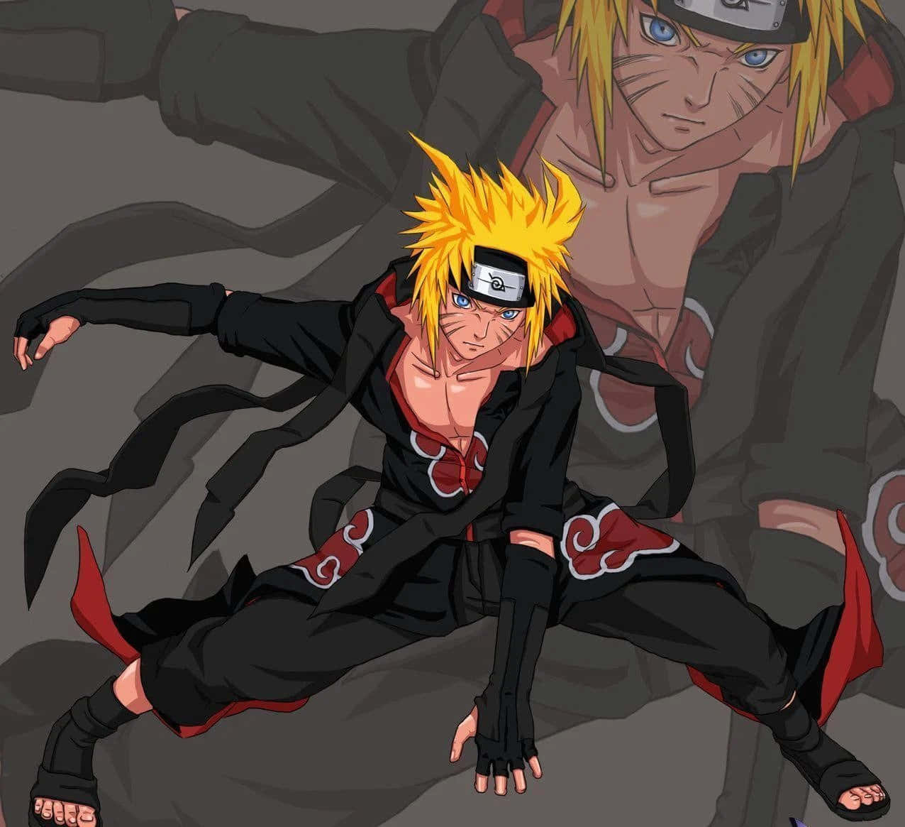 Koel Naruto prente Muurpapier