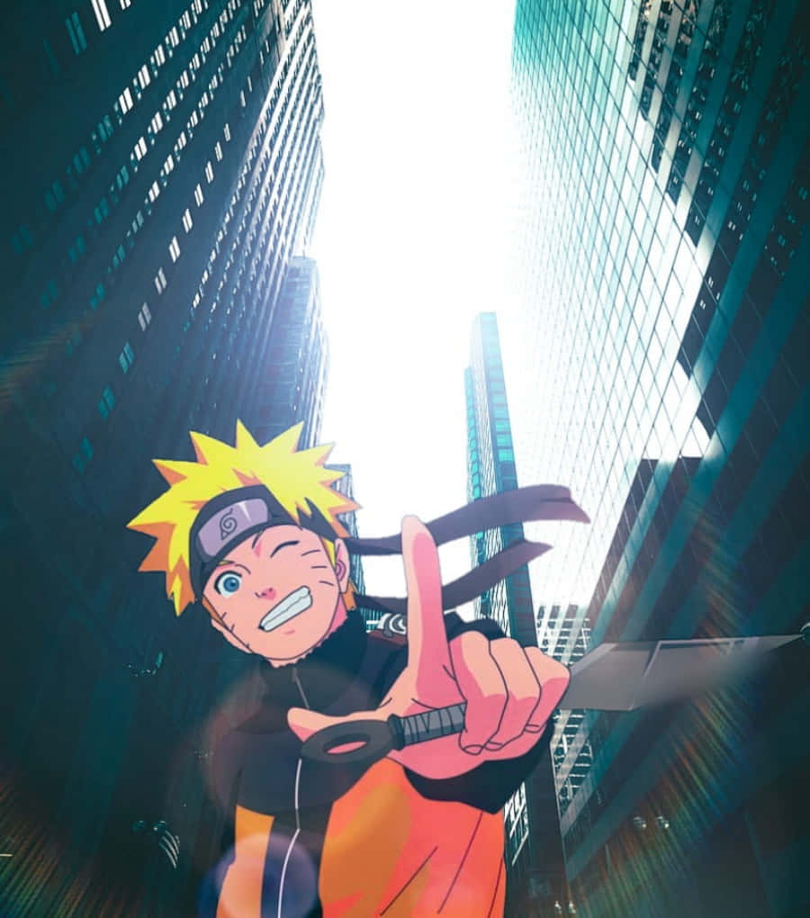 Koel Naruto prente Muurpapier