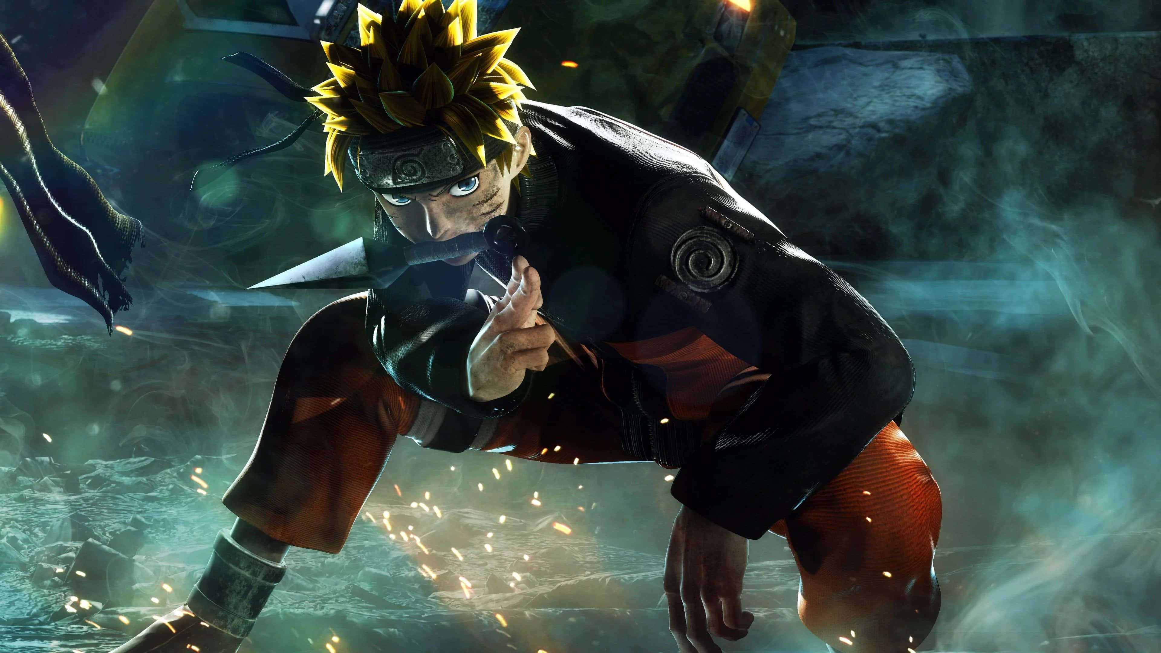Koel Naruto prente Muurpapier