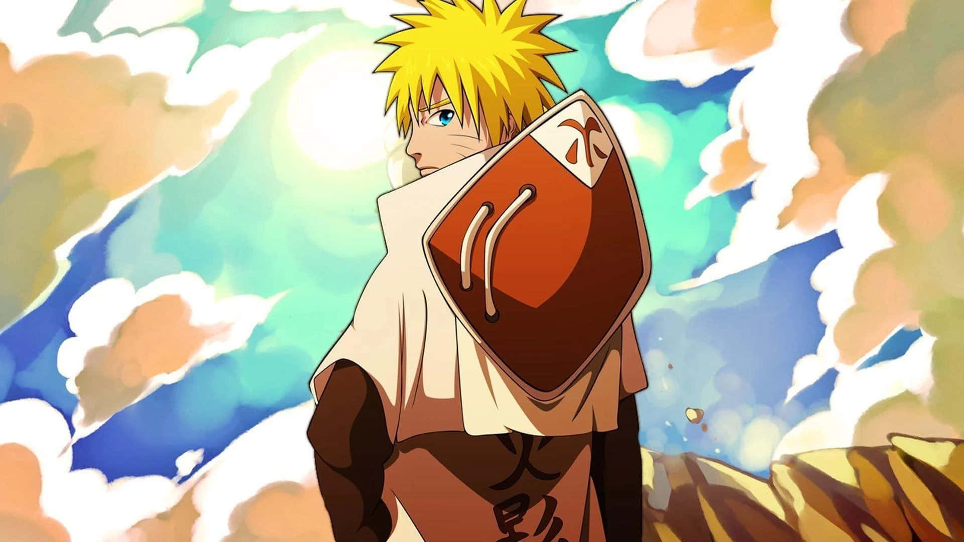 Koel Naruto prente Muurpapier