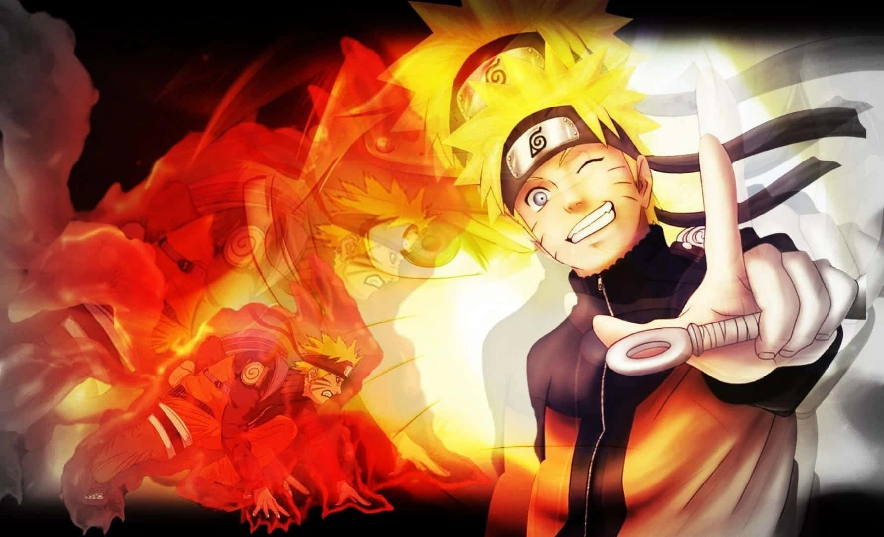 Koel Naruto prente Muurpapier