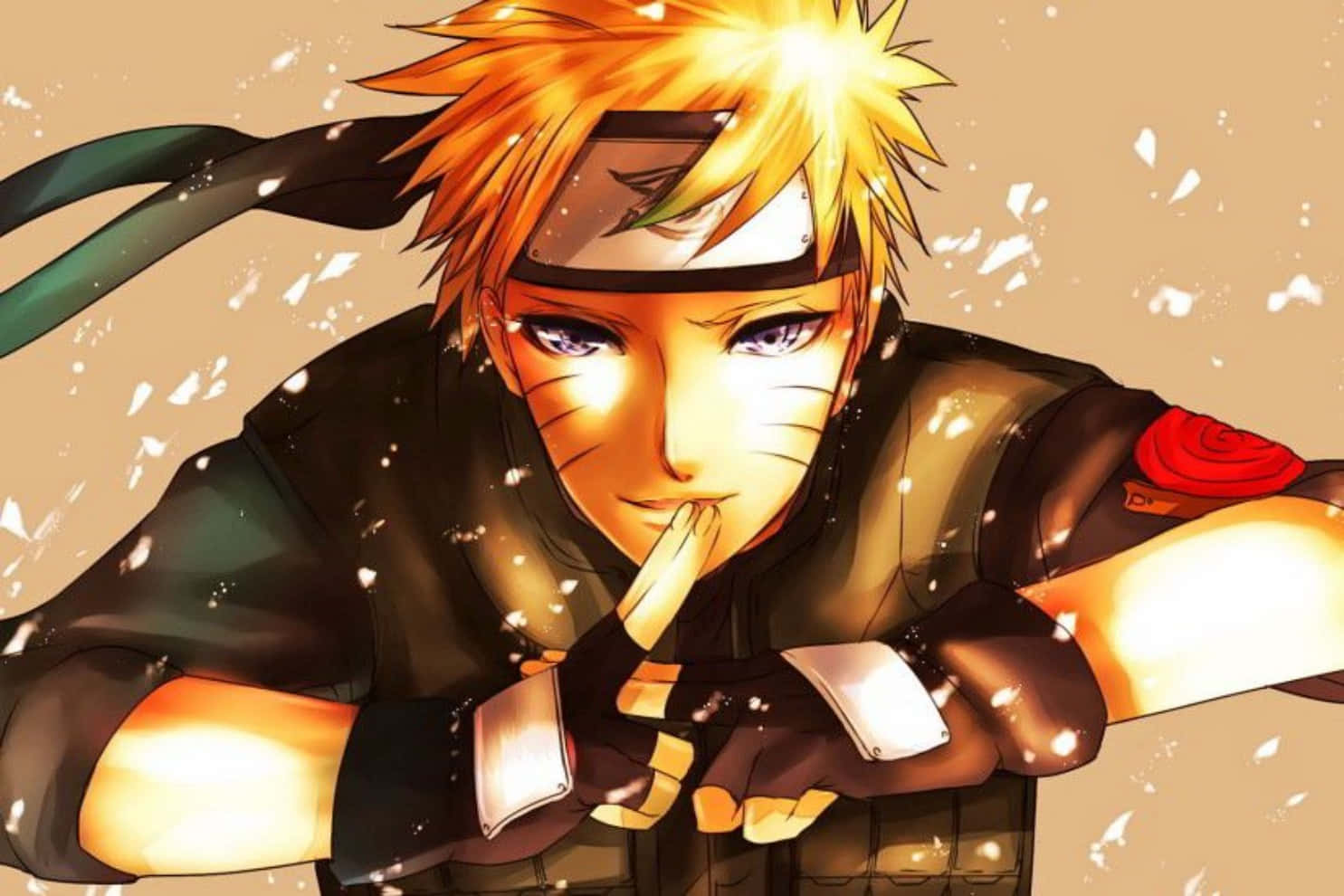 Koel Naruto prente Muurpapier