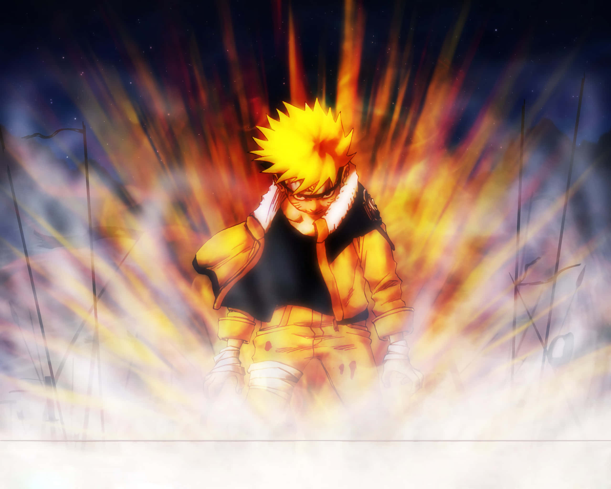 Koel Naruto prente Muurpapier