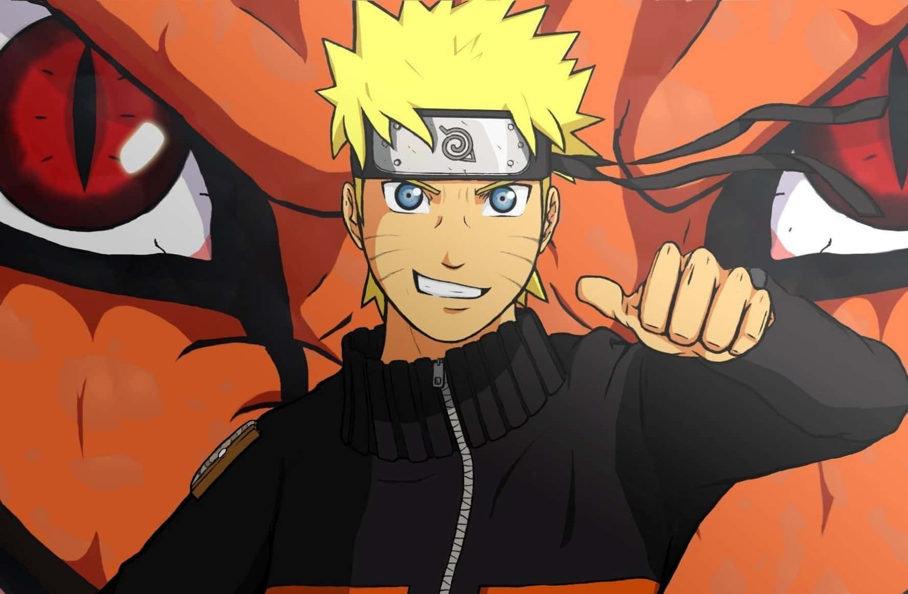 Koel Naruto prente Muurpapier