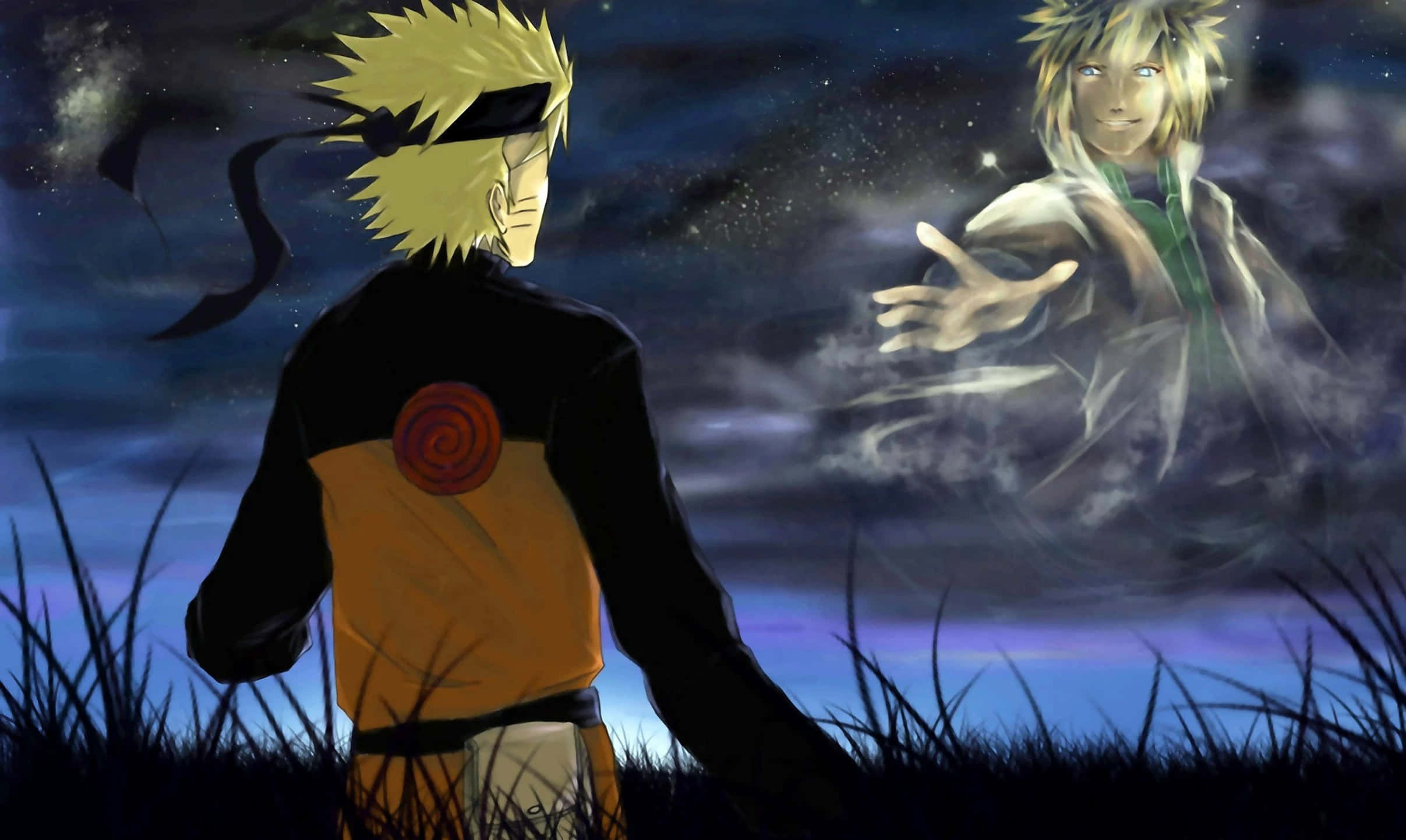 Koel Naruto prente Muurpapier