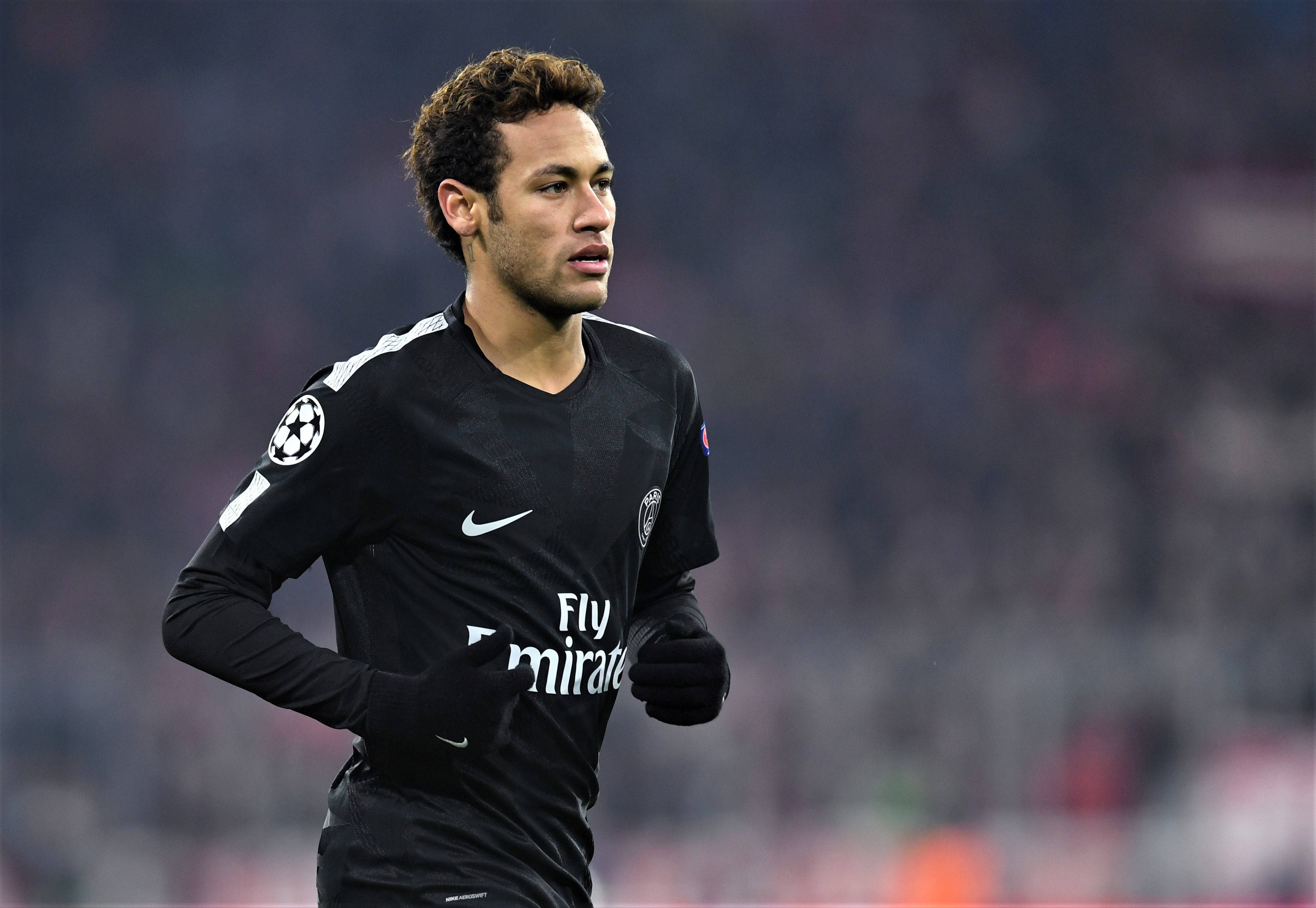Koel Neymar Jr UEFA Champions League Muurpapier