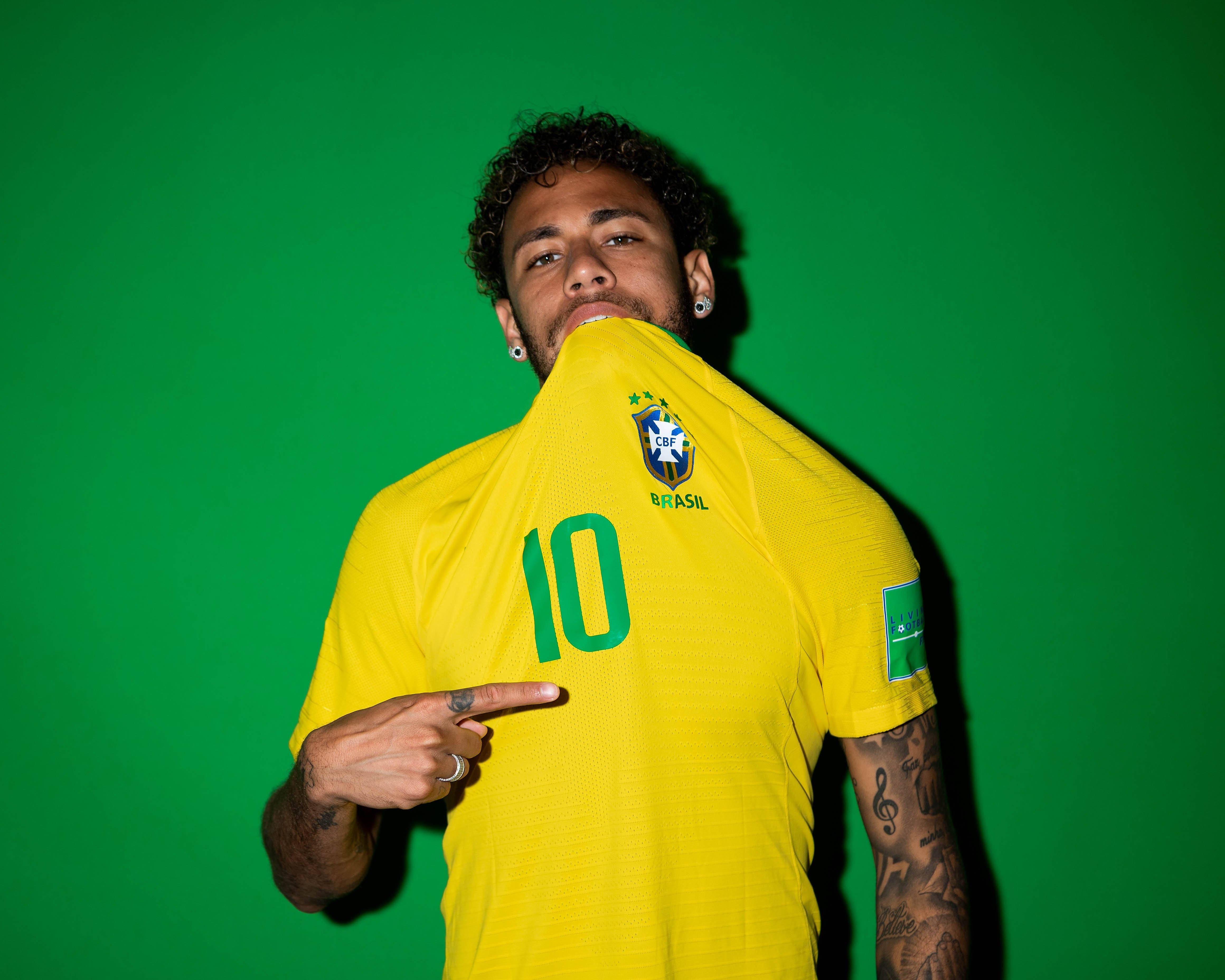 Koel Neymar Jr Wêreldbeker 2018 Muurpapier