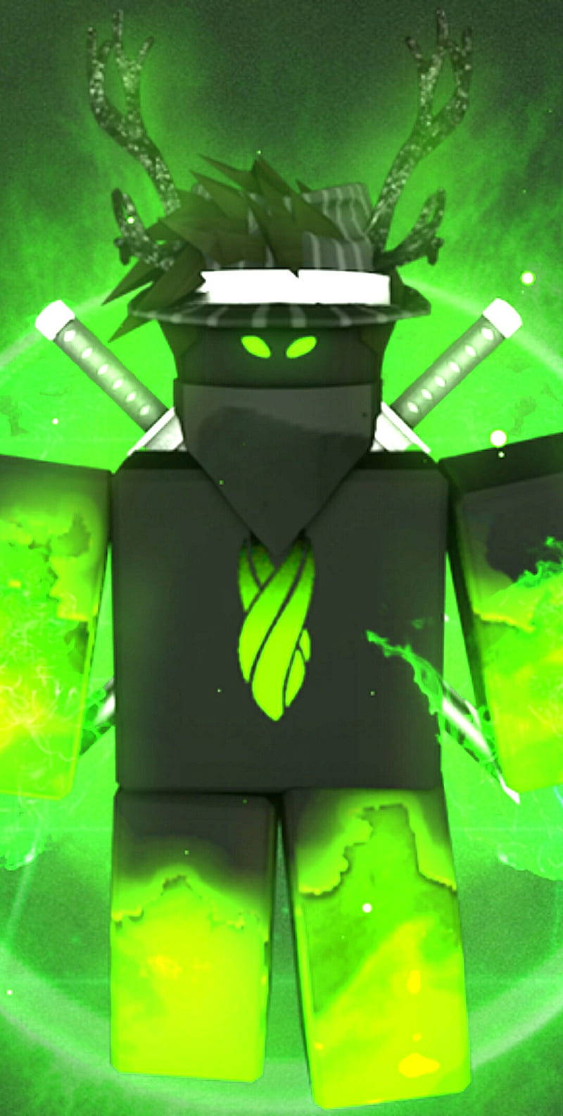 Koel Roblox Ninja Muurpapier