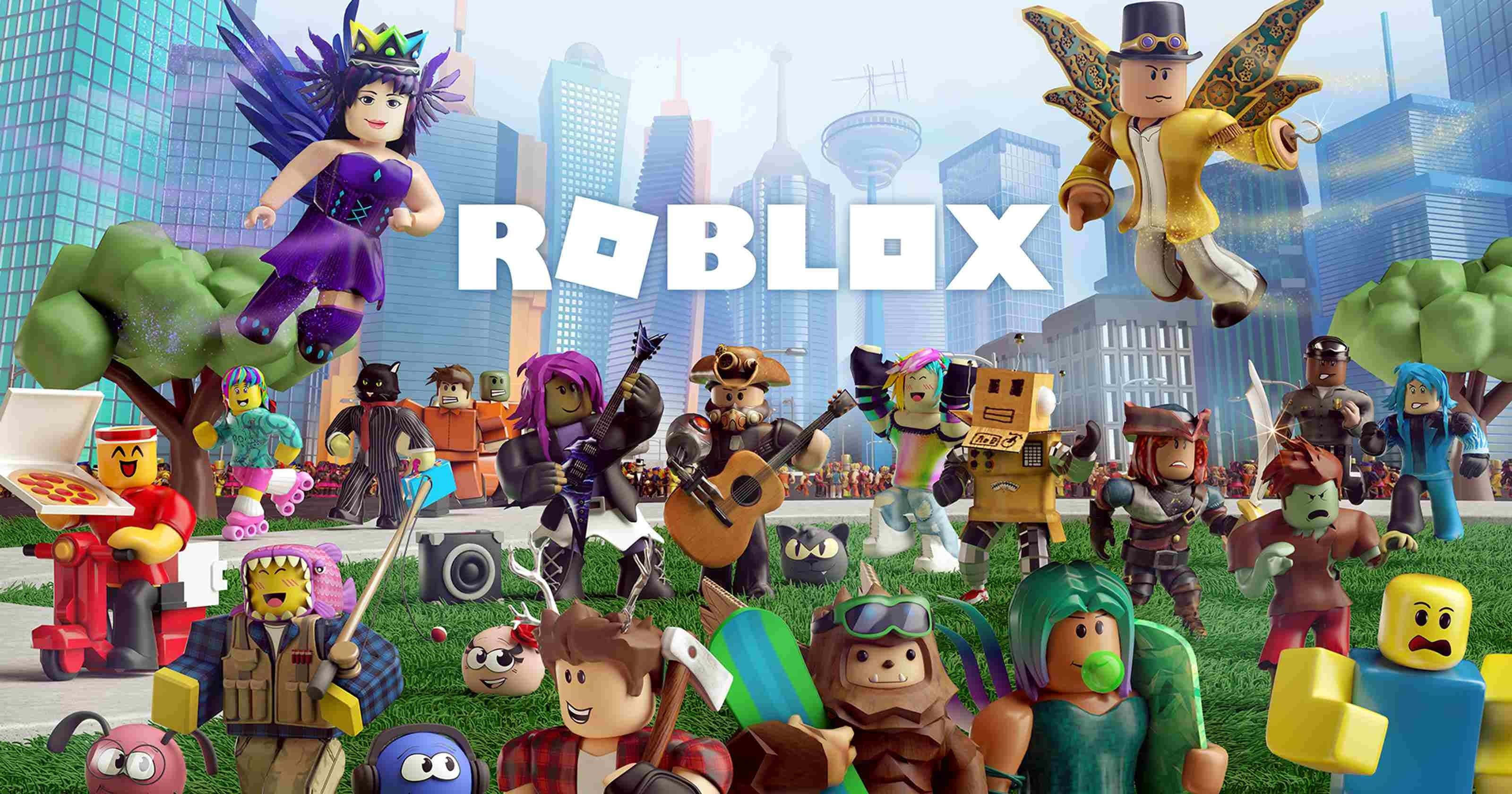Koel Roblox prente Muurpapier