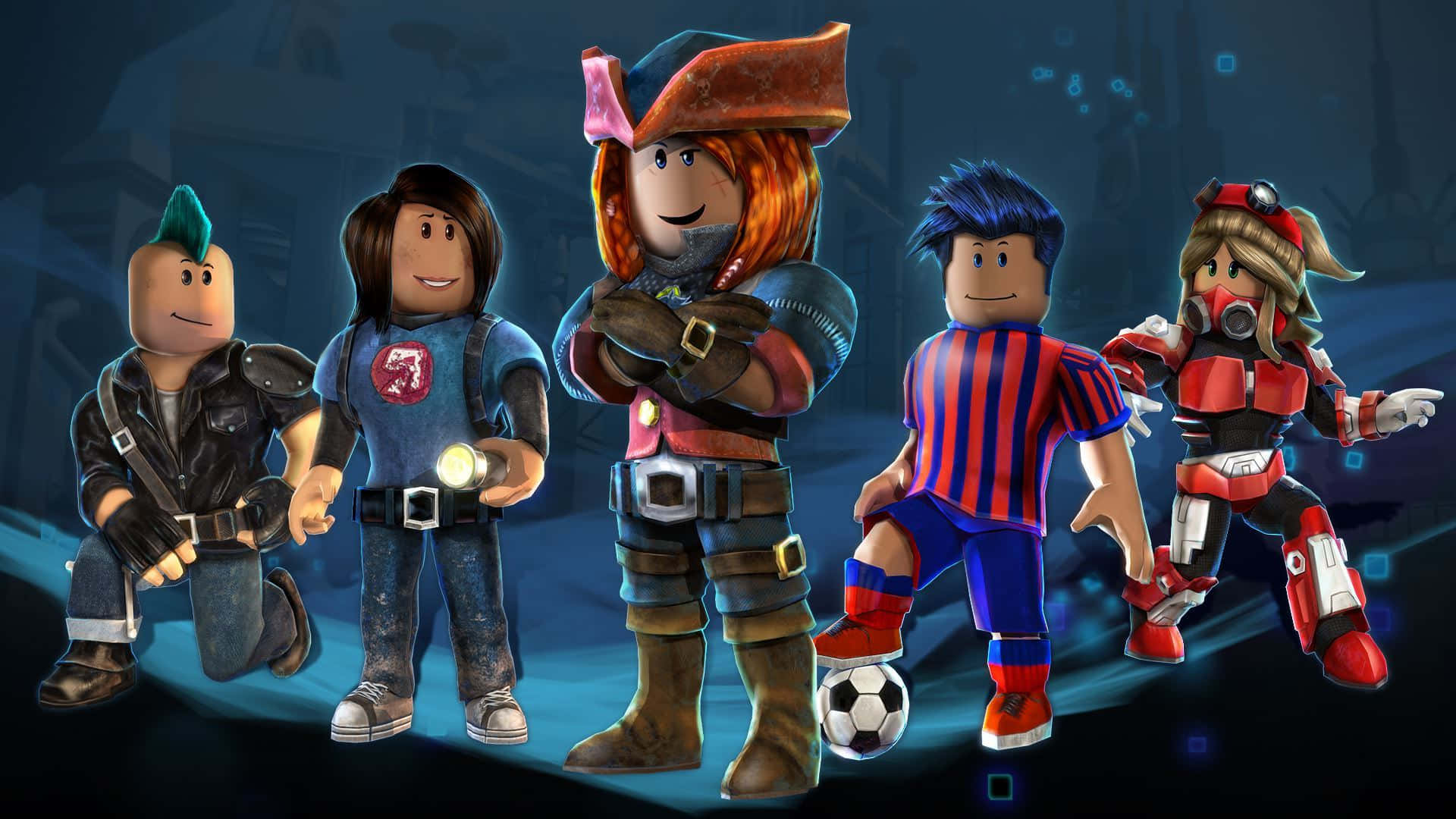 Koel Roblox prente Muurpapier