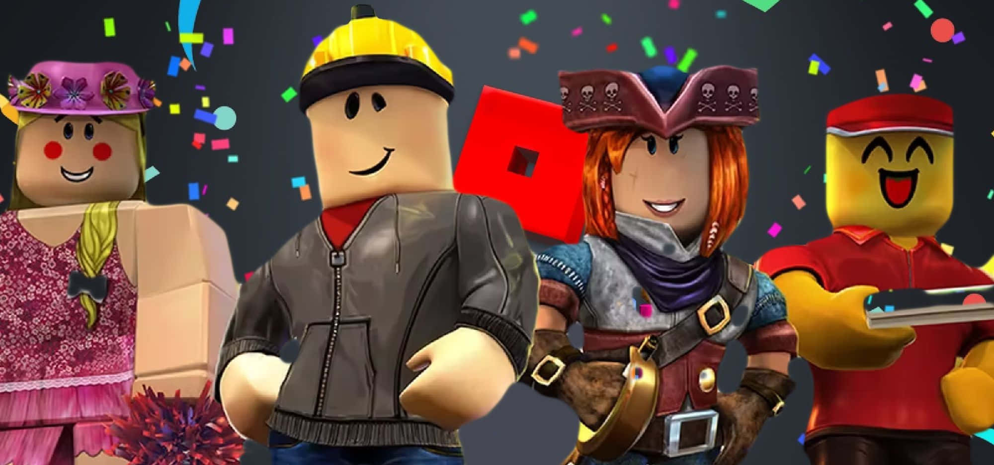 Koel Roblox-prente Muurpapier