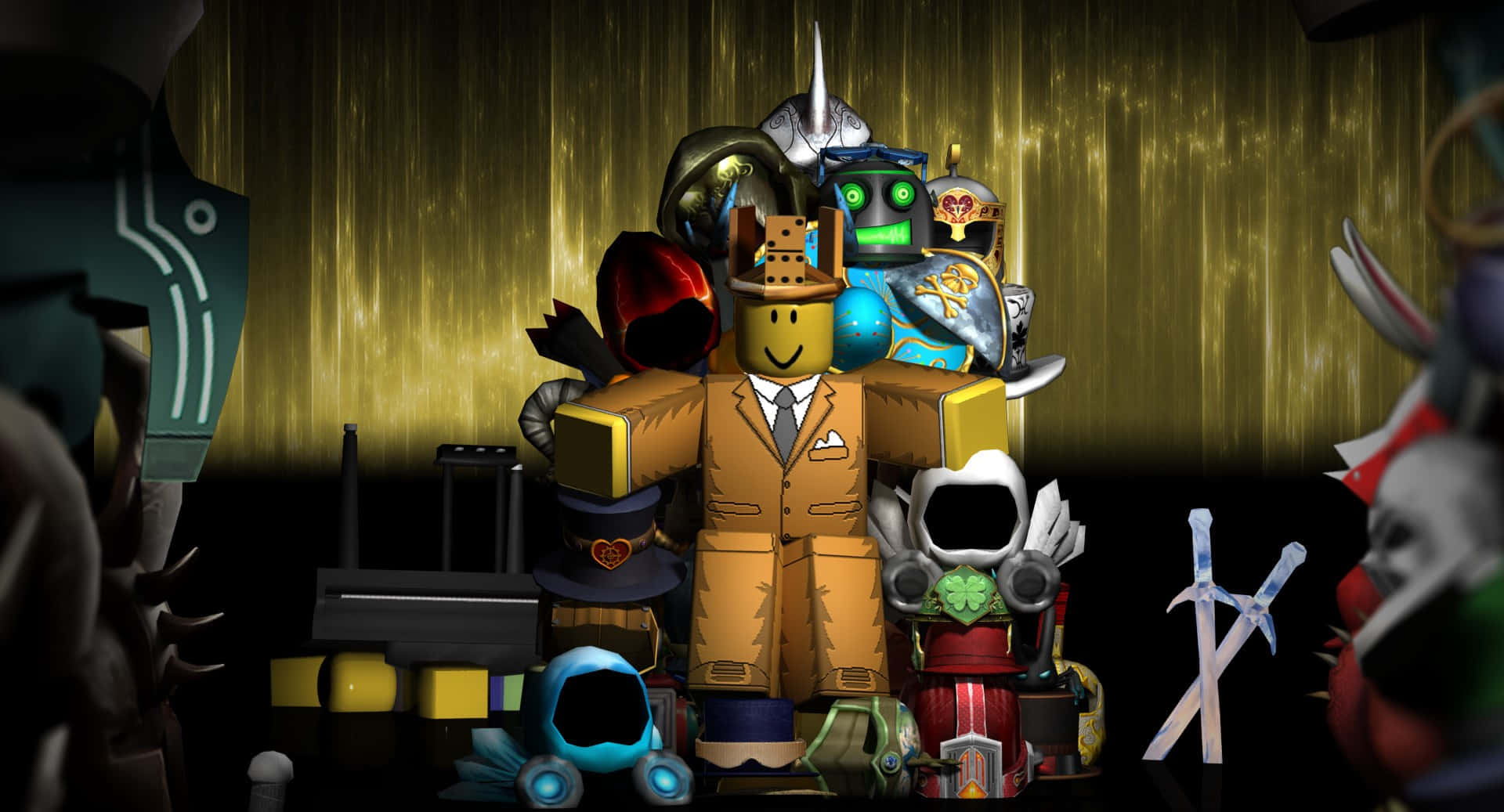Koel Roblox prente Muurpapier