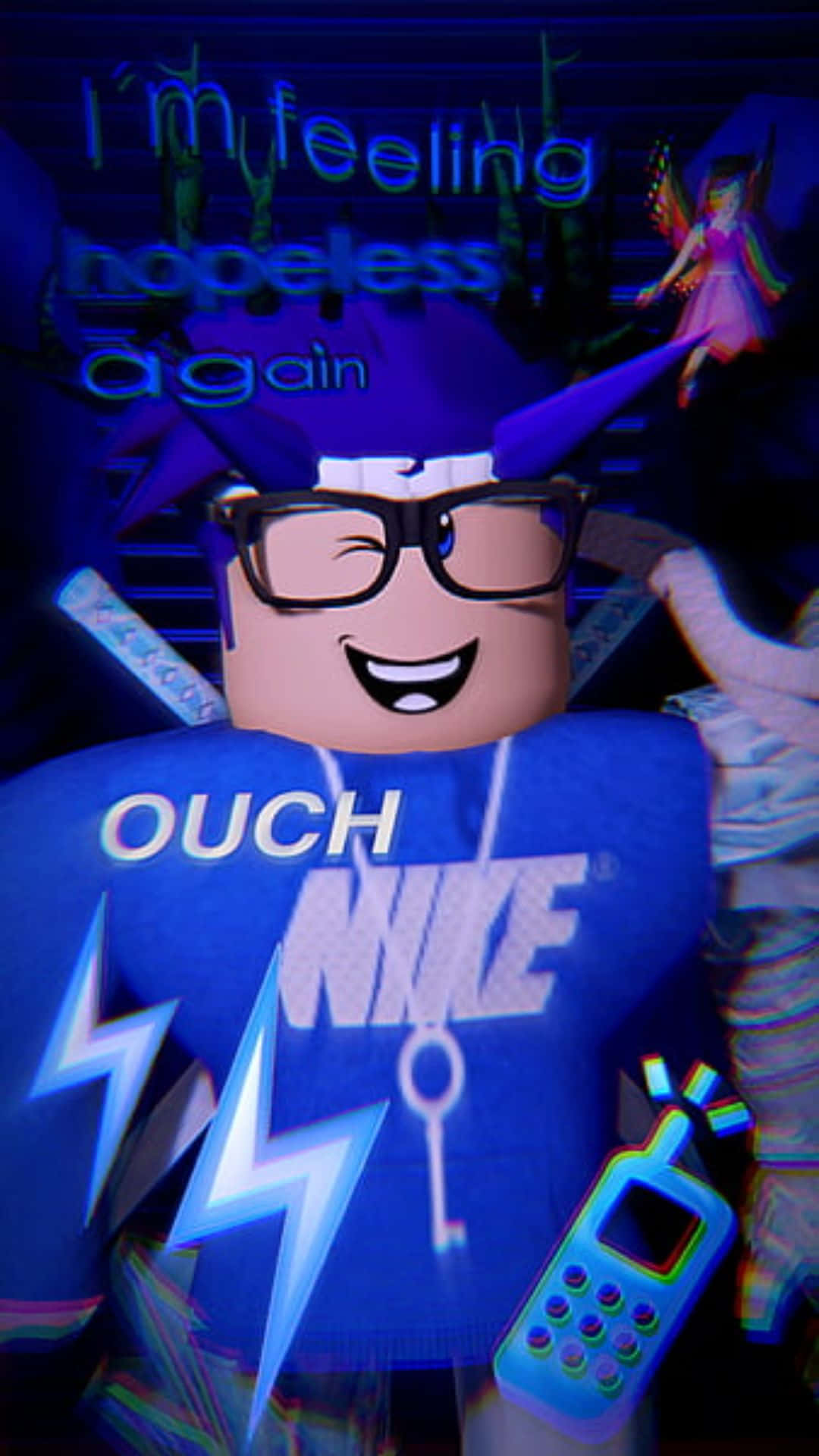 Koel Roblox prente Muurpapier