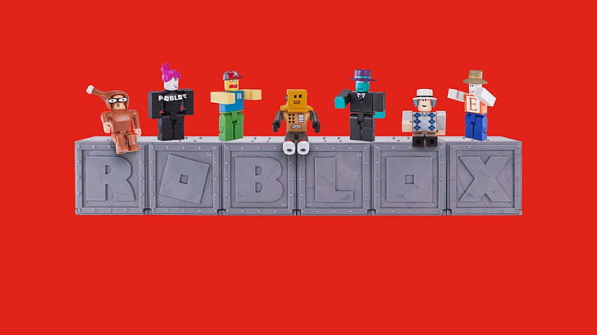 Koel Roblox-prente Muurpapier