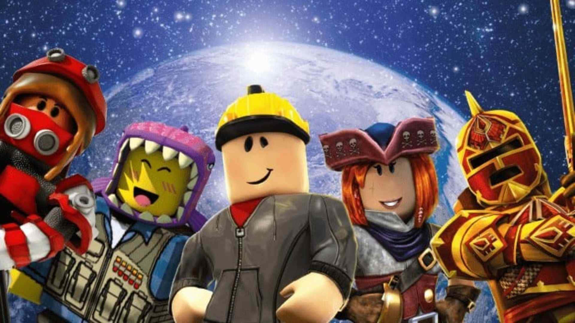 Koel Roblox-prente Muurpapier