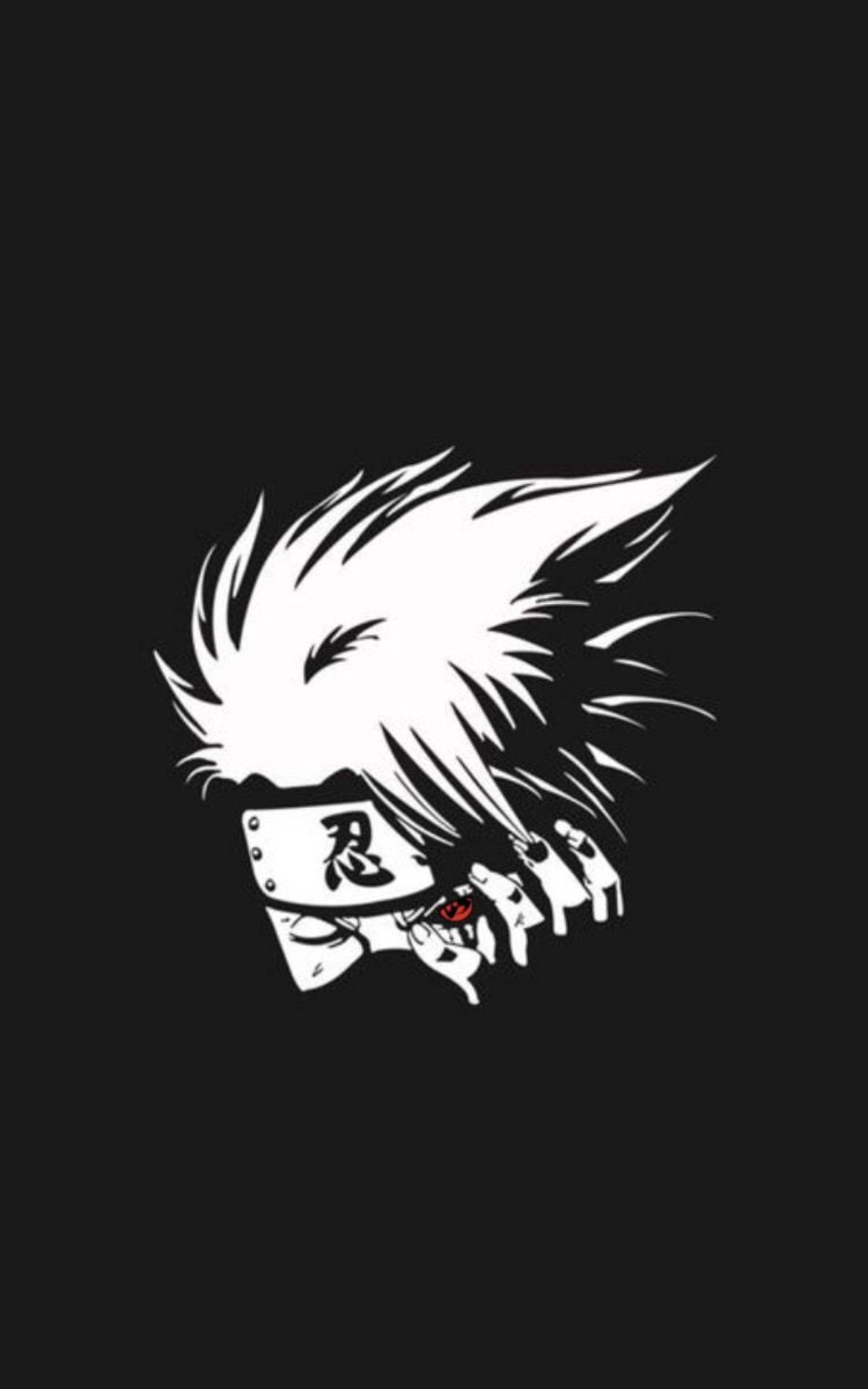 Koel SW Kakashi Portret Muurpapier