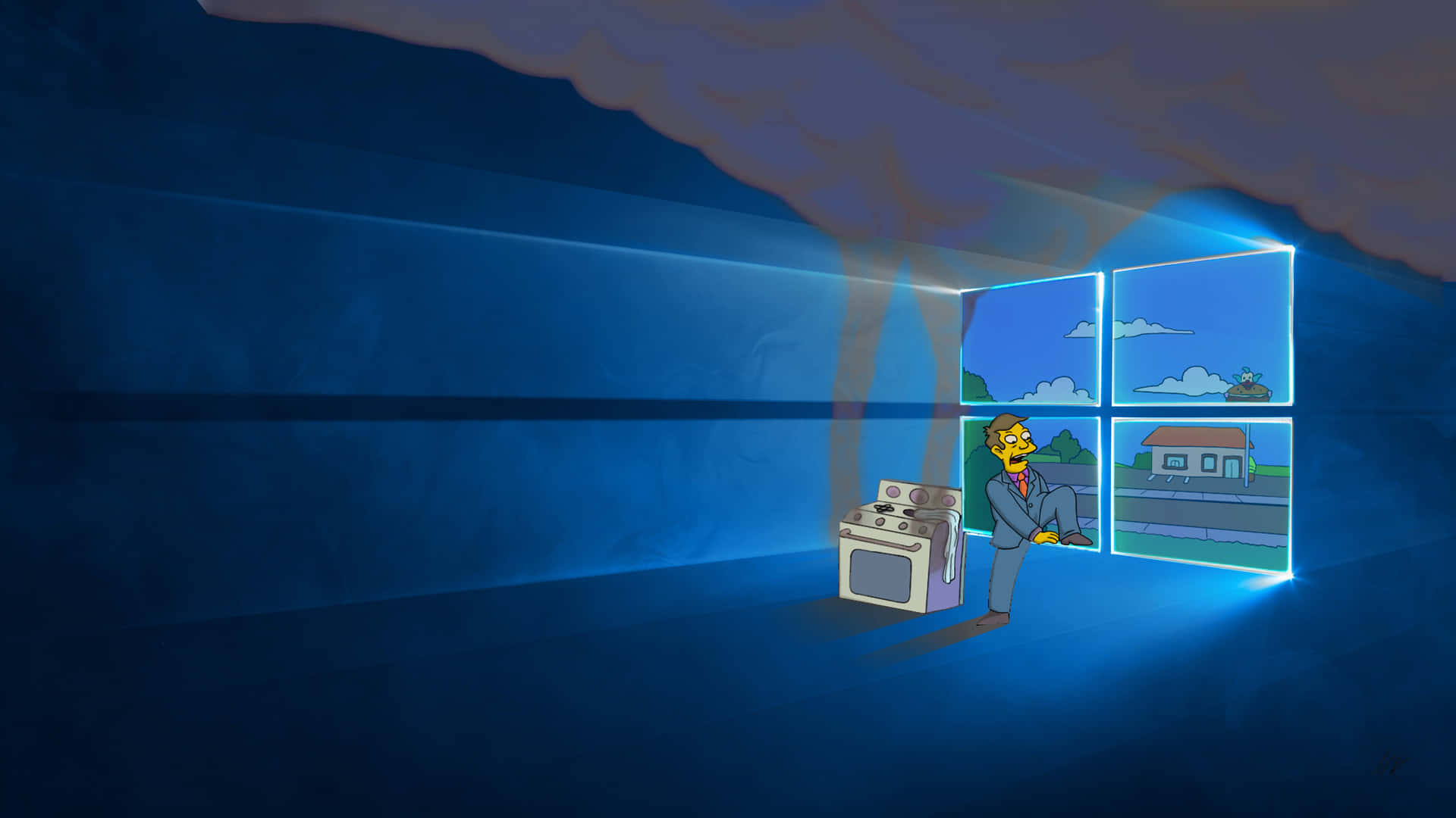 Koel Windows-rekenaarskerm — Koel GIF Muurpapier