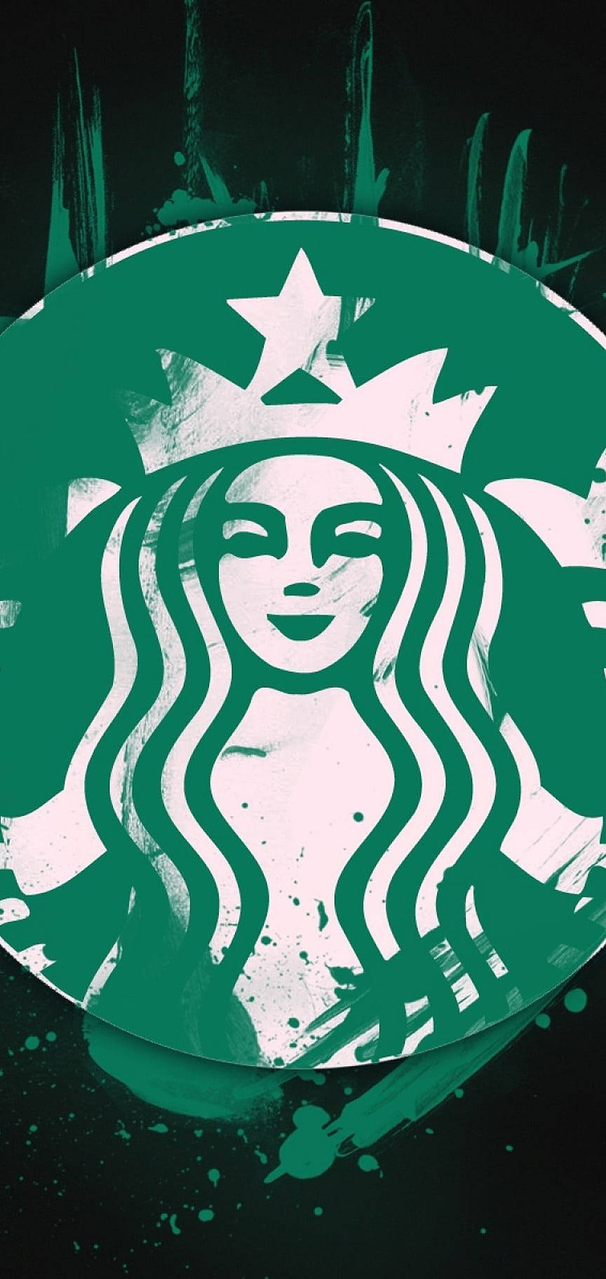 Koffiekuns Starbucks iPhone Muurpapier
