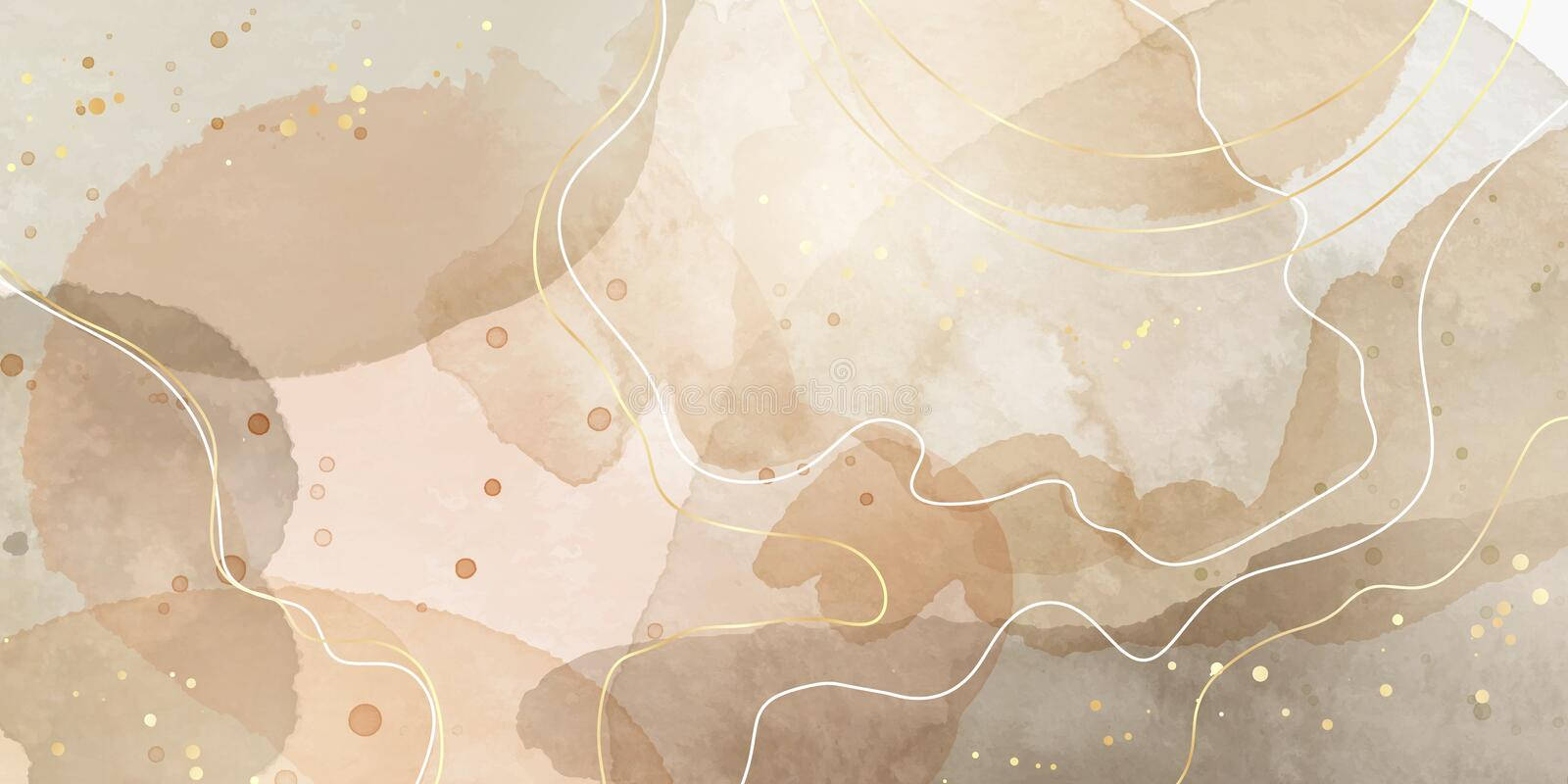 Koffievlek Beige Estetiese Skootrekenaar — Beige estetiese GIF Muurpapier
