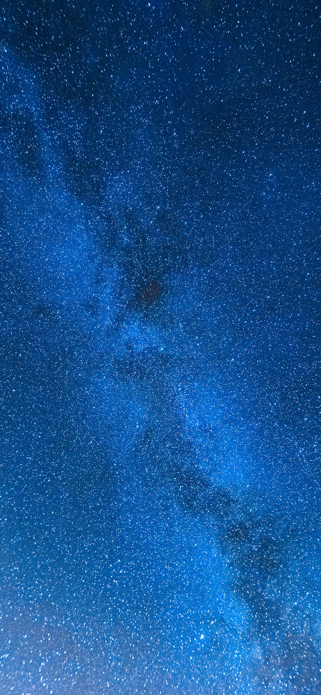 Kom Uit Hierdie Wêreld met 'n Blou Galaxy iPhone! Muurpapier