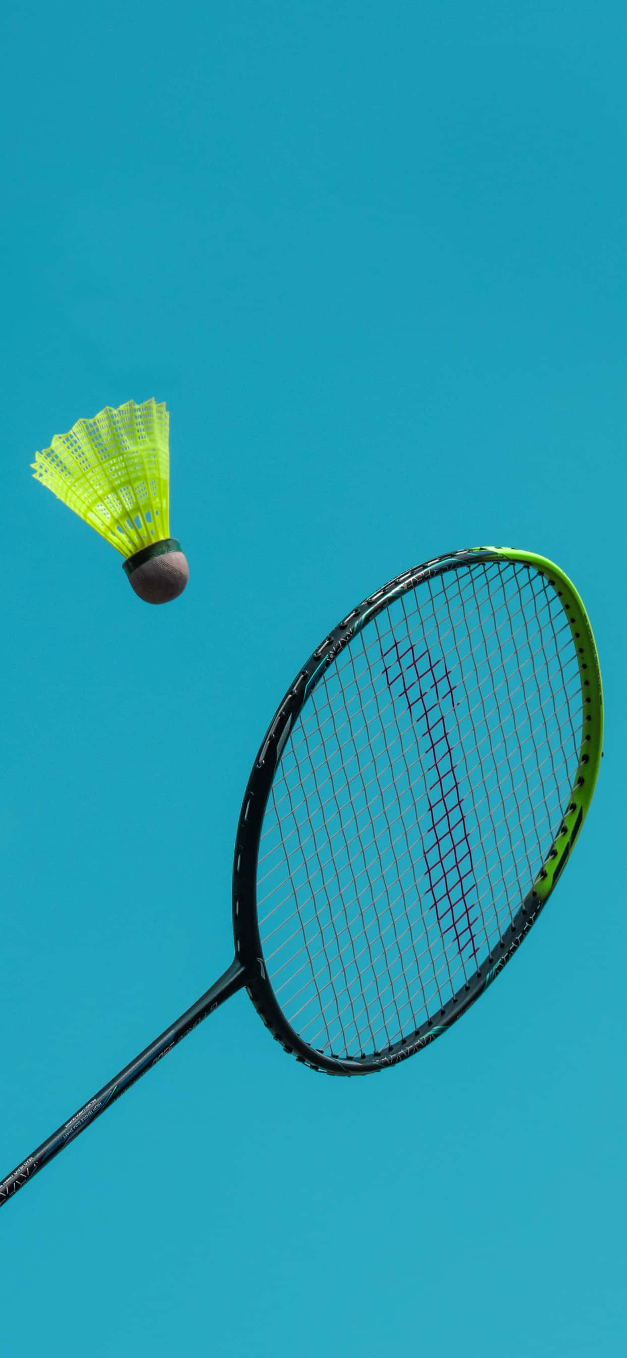 Kompeteer met die Nuutste Tegnologie: iPhone Xs Max en Badminton Muurpapier