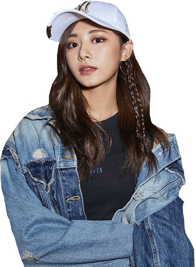 Kpop Idol in Gemaklike Denim-uitrusting Muurpapier