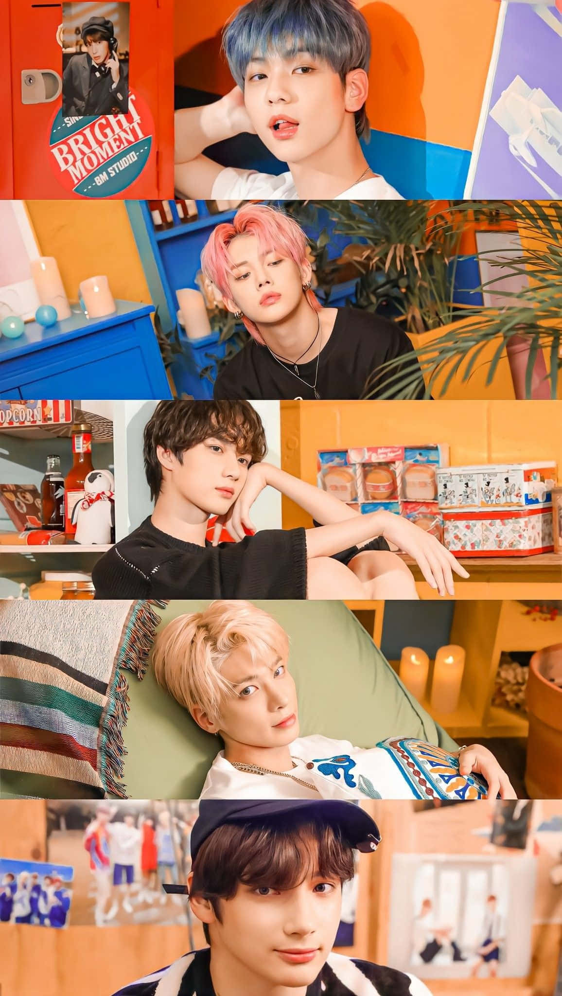 Kpop-optredes gereed om die verhoog te laat skud Muurpapier