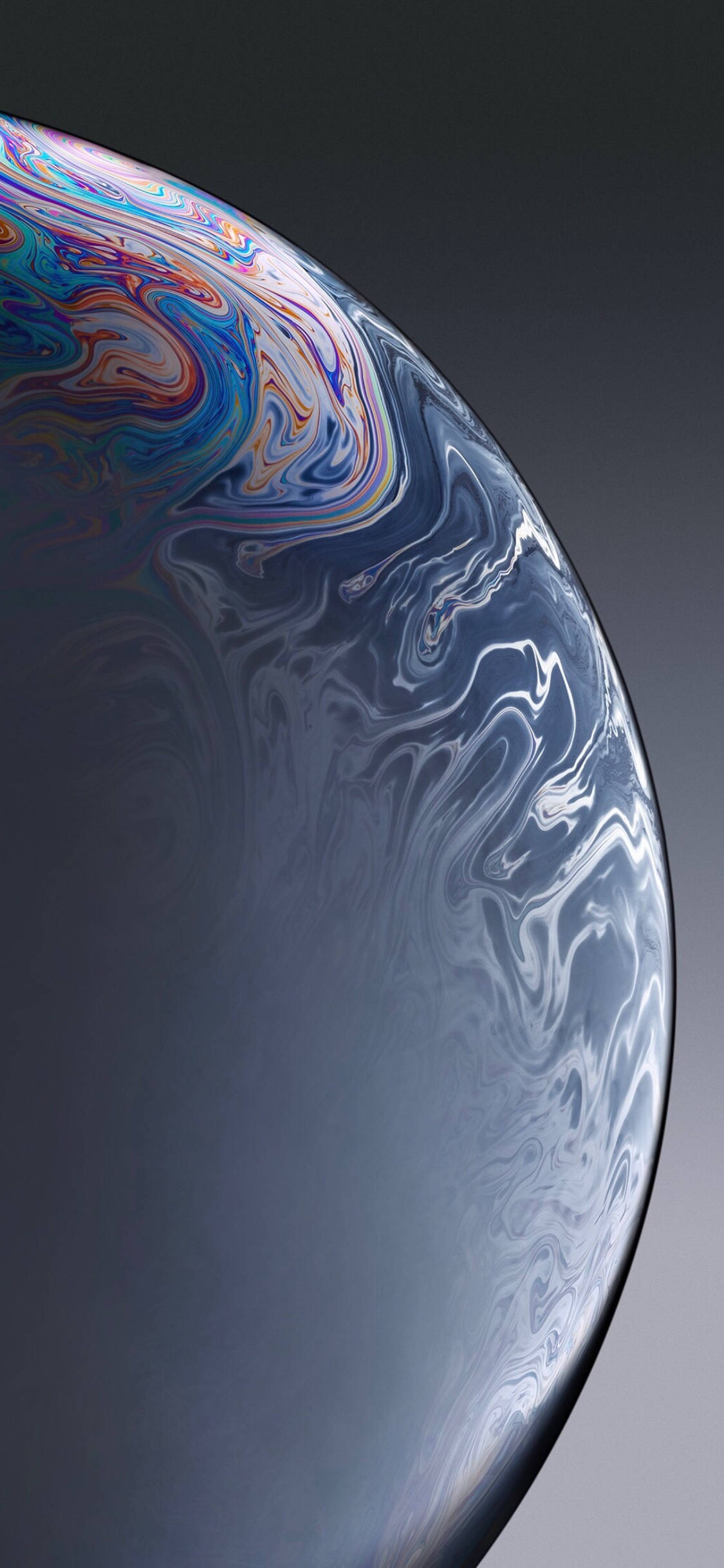 Kry die Luukse Voorkoms met die iPhone XR Grys Muurpapier