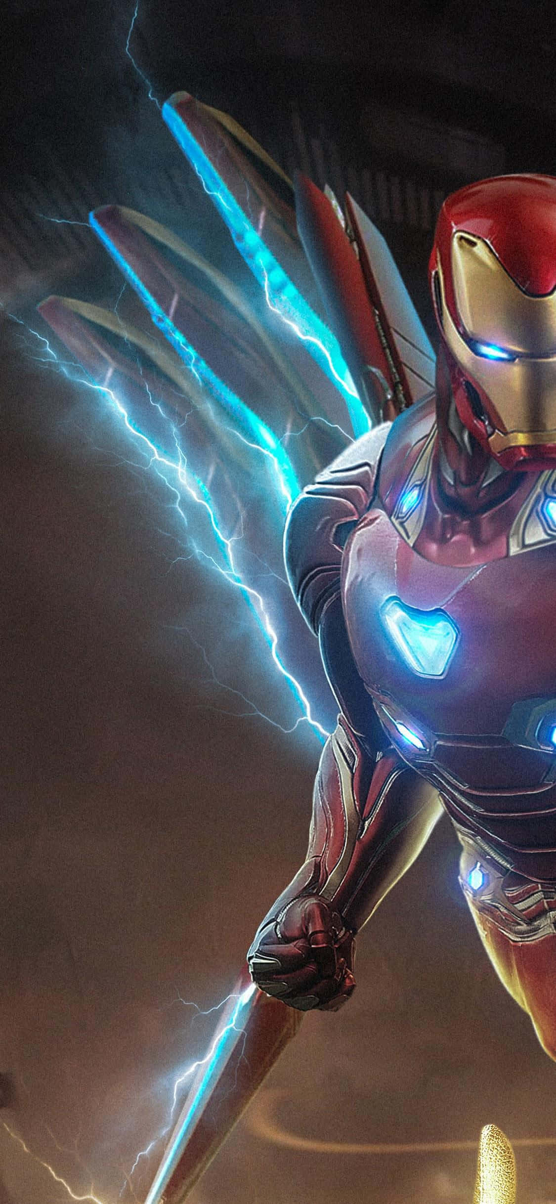Kry die slanke Iron Man-voorkoms met die iPhone X Muurpapier