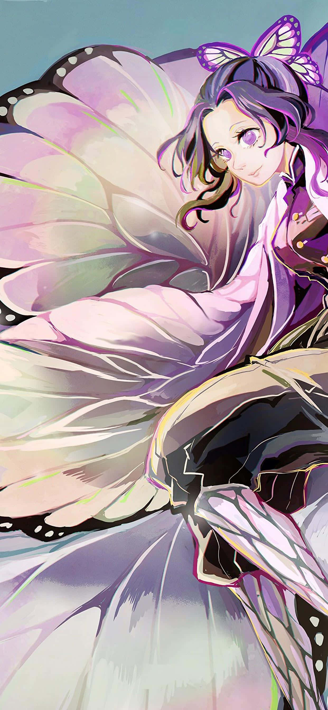 Kry die uiteindelike beskerming met hierdie Demon Slayer iPhone 11. Muurpapier