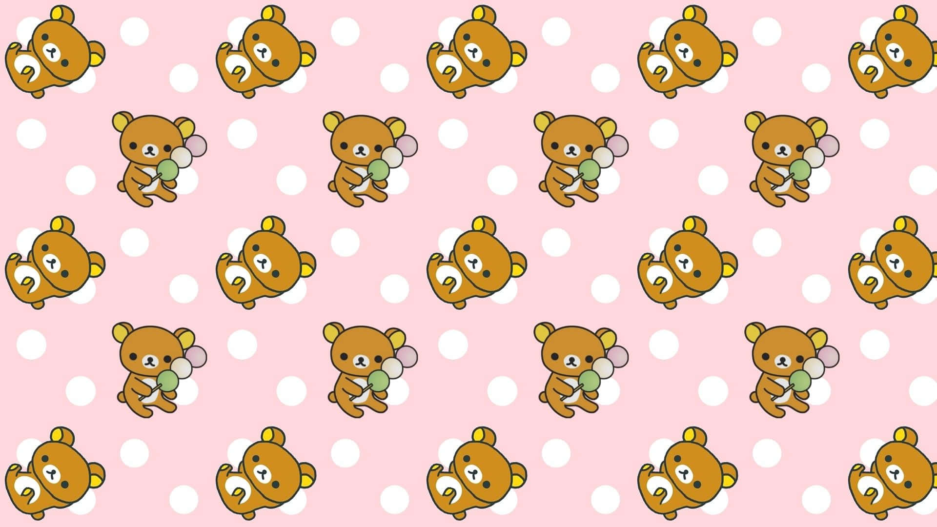 Kry jou daaglikse dosis oulikheid en kawaii-vibes met hierdie donserige pienk agtergrond. Muurpapier