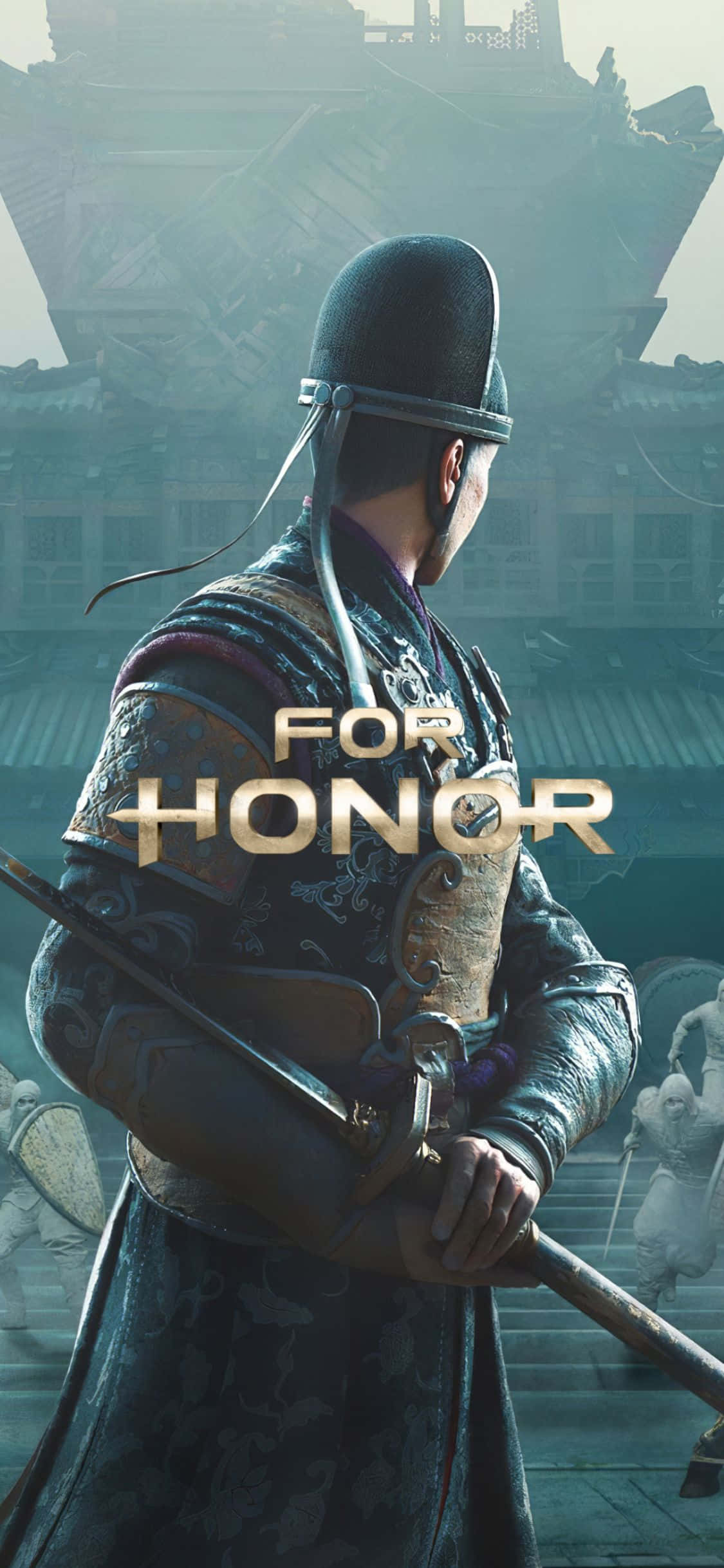 Kry Jou Hande op die Nuutste iPhone Xs For Honor Muurpapier