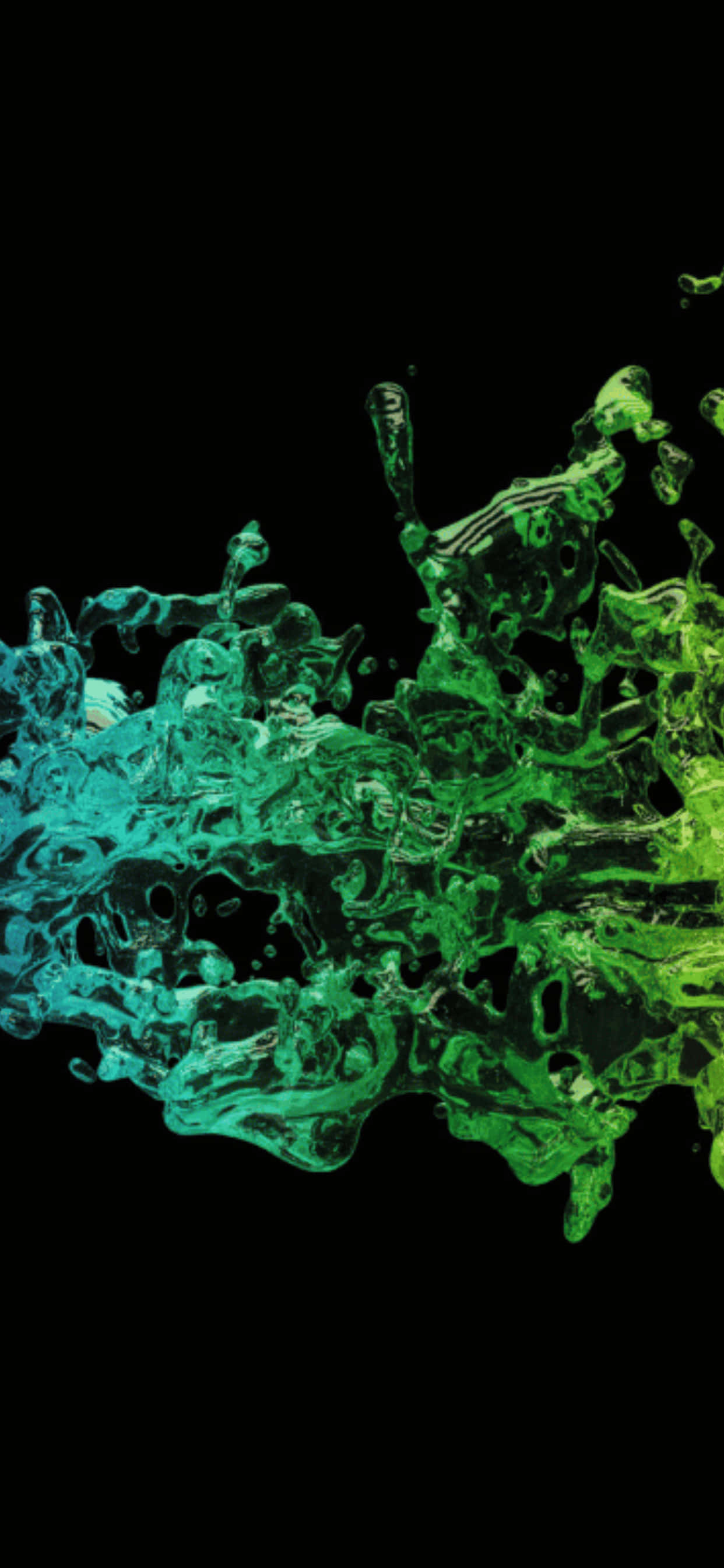 Kry 'n skerp en lewendige voorkoms met die iPhone Xs Max AMOLED Muurpapier