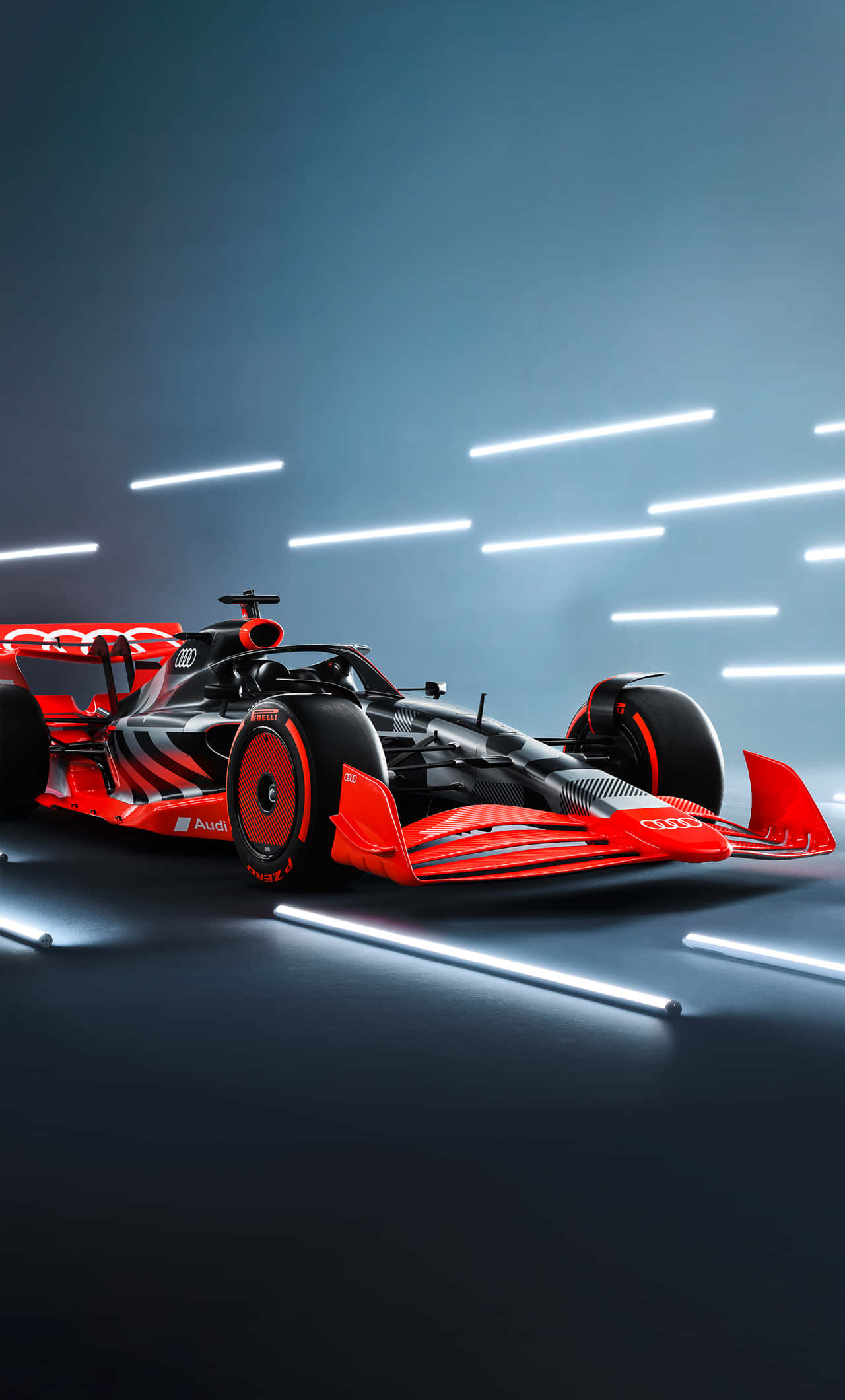 Kry Voorloper met die Formule 1 iPhone Muurpapier