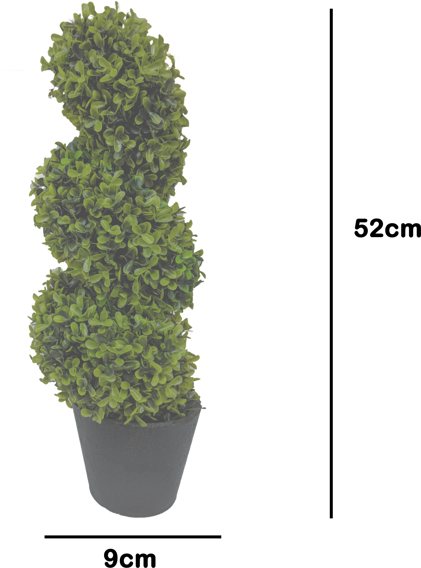 Kunsmatige Topiêre Plant 52cm Muurpapier