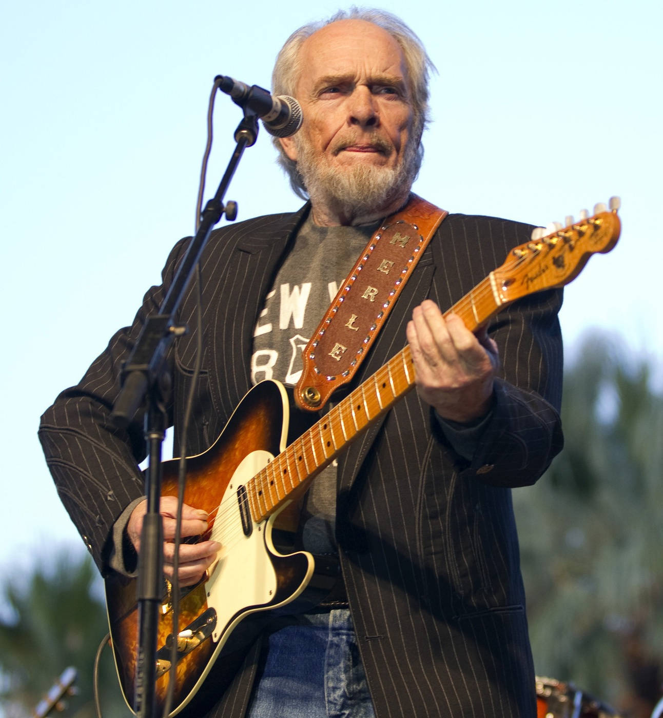 Kunstenaar Merle Haggard Muurpapier