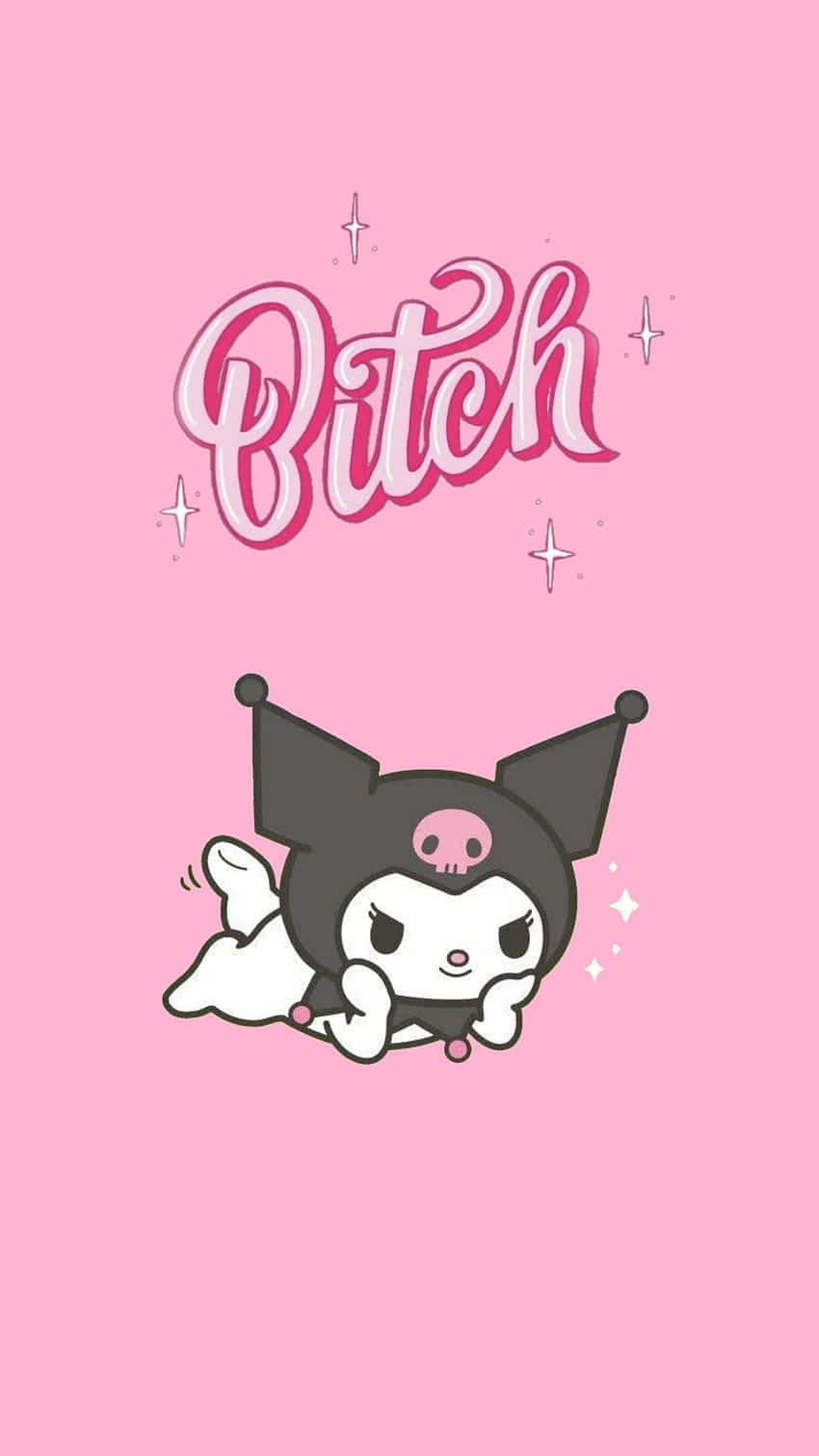 Kuromi Muurpapier Sanrio Profielfoto Muurpapier
