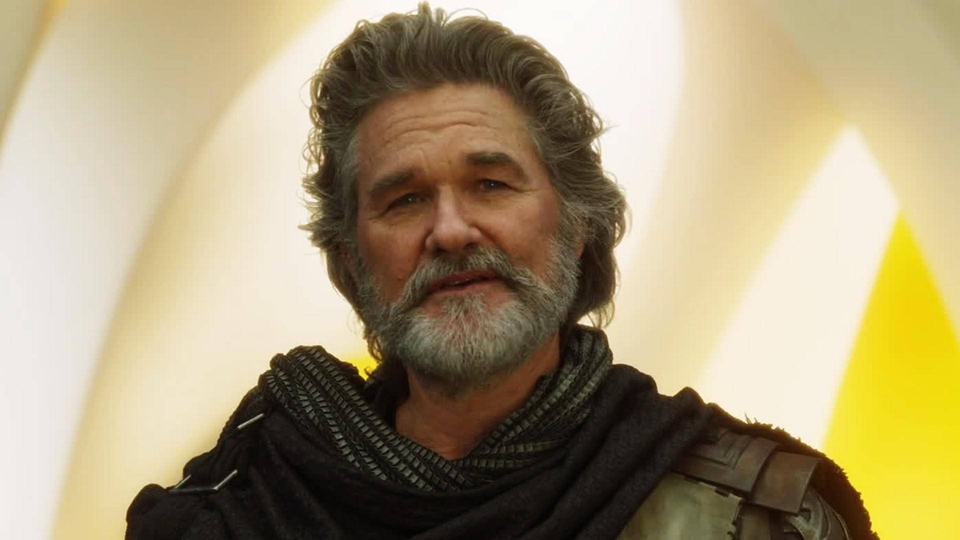 Kurt Russell as Ego van Guardians of die Galaktiese Muurpapier