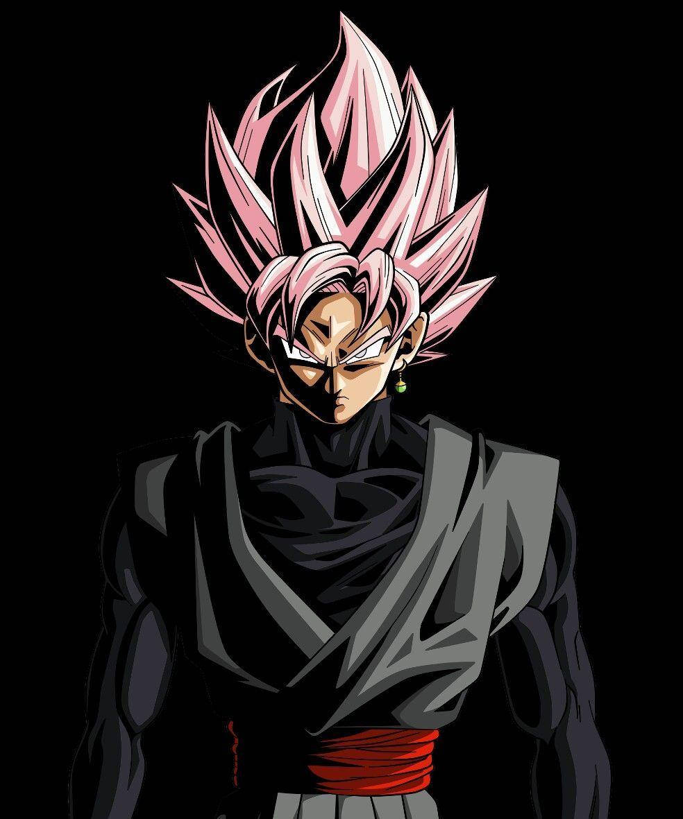 Kwaai Goku Black iPhone Muurpapier