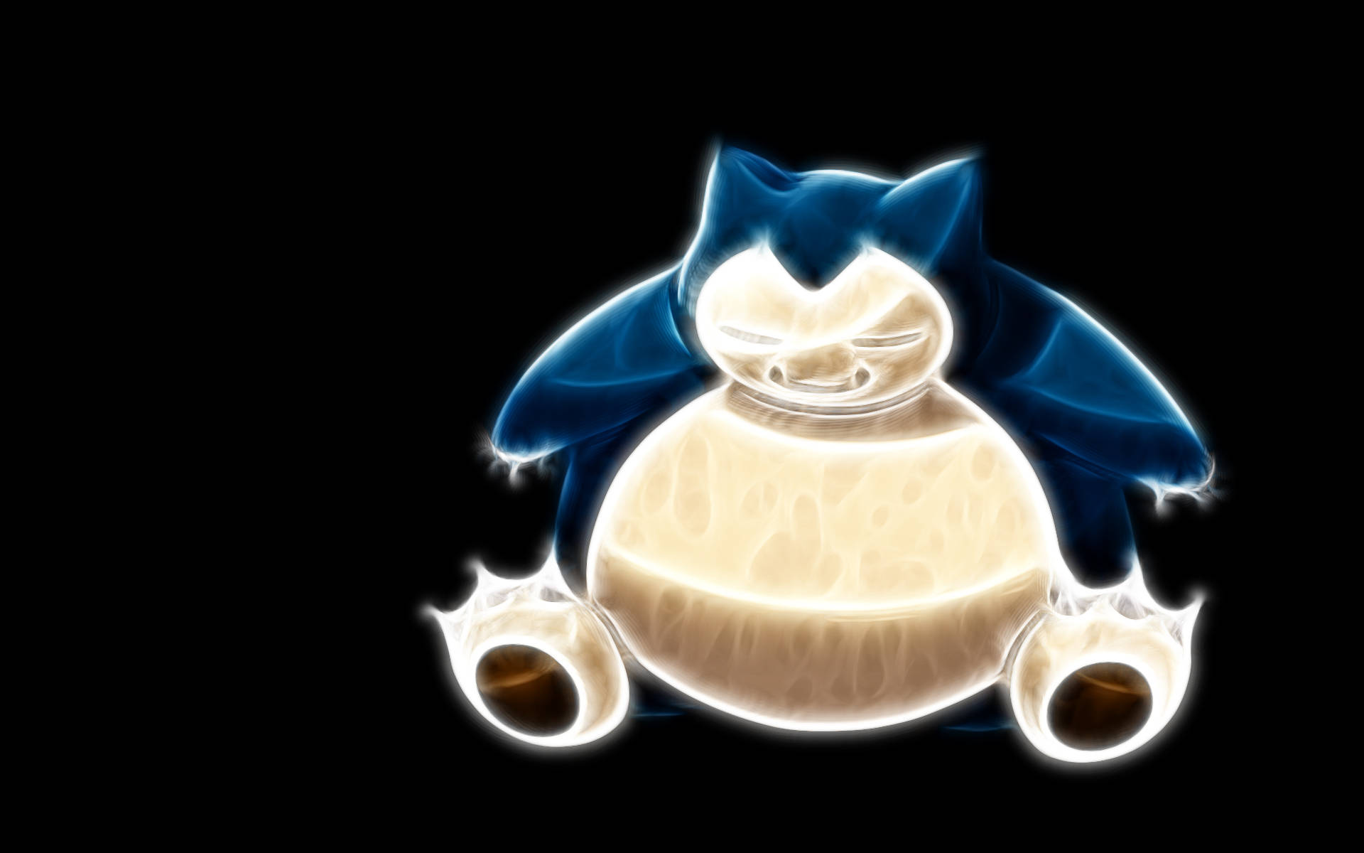 Kwaai Snorlax Koel Pokémon Muurpapier