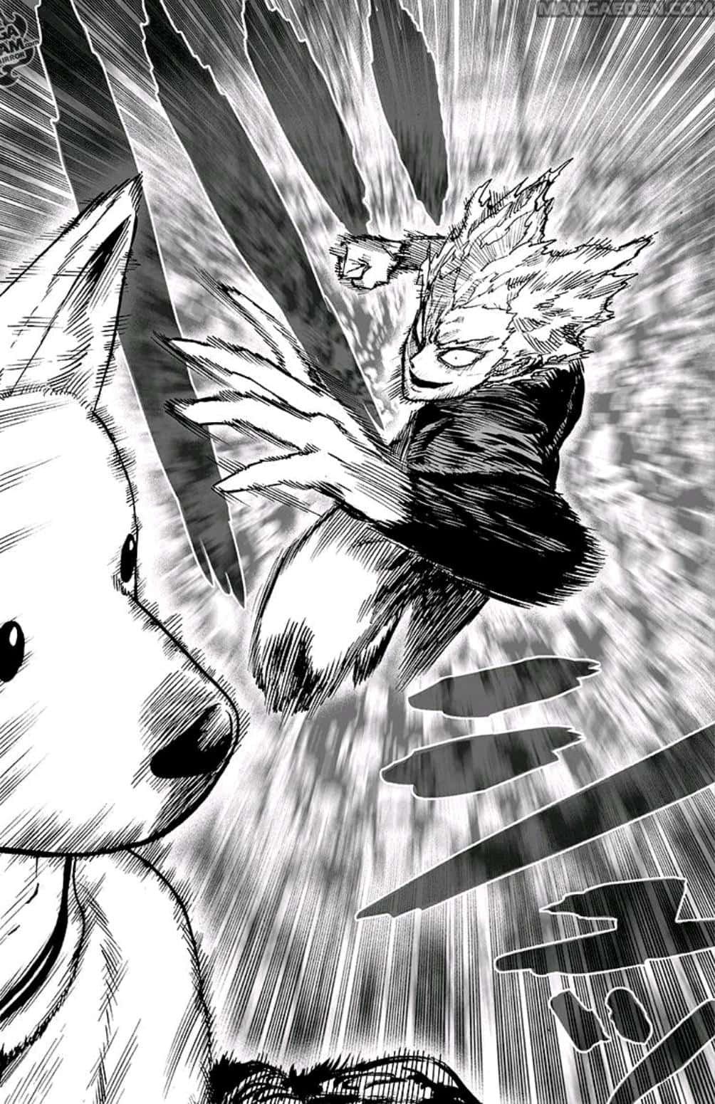 Kyk hoe die verhaal ontvou in hierdie intense Manga-paneel Muurpapier