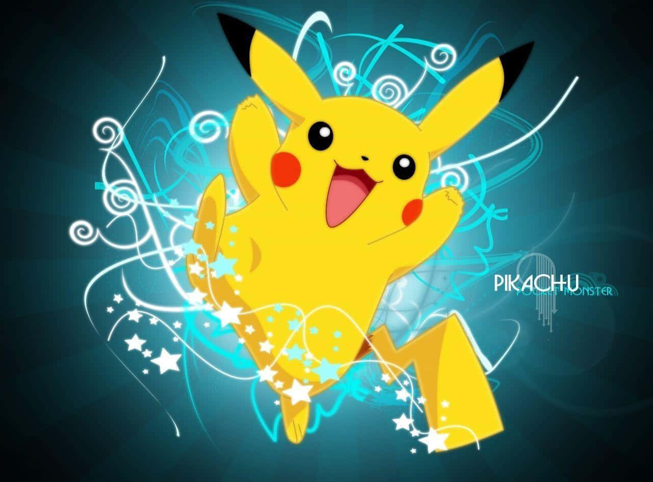 Kyk na die koelheid van hierdie intense Pokemon Muurpapier
