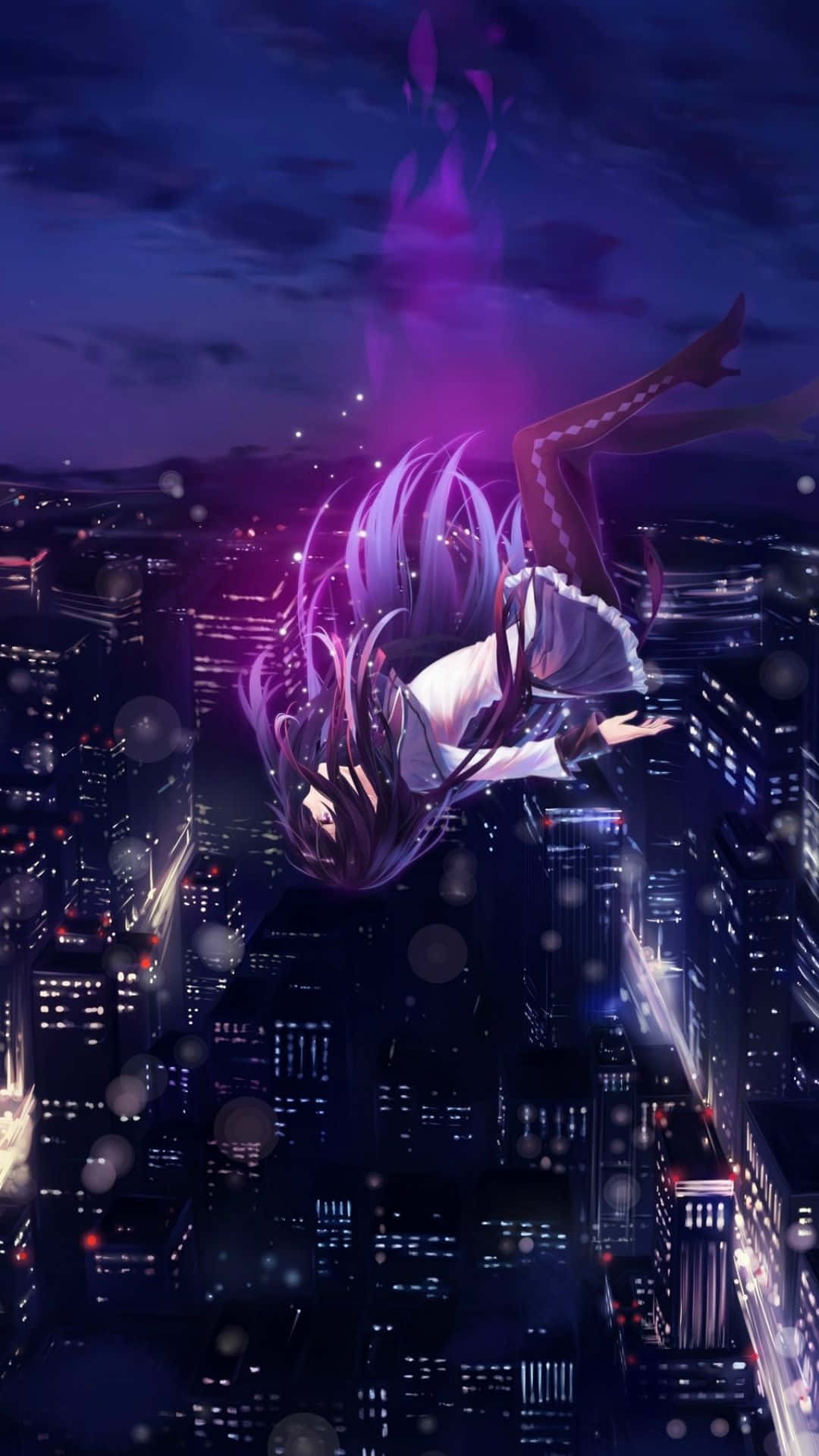 Kyk Na Die Magiese Wêreld Van Anime Muurpapier