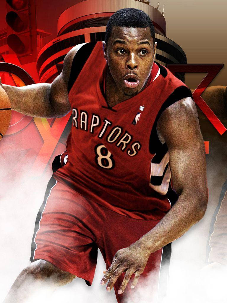 Kyle Lowry Rookeffek Kuns Muurpapier