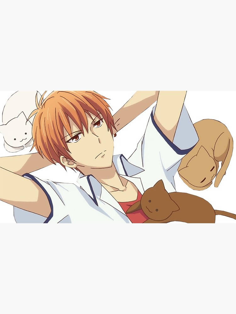 Kyo met katte Fruits Basket 2019 Muurpapier