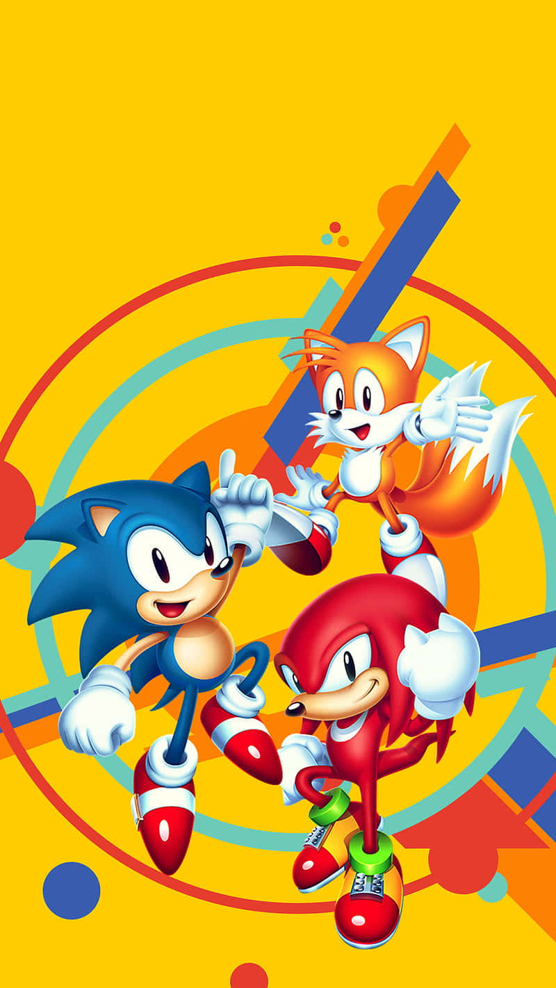 Laai 'n outydse speletjie-ervaring aan met Sonic Mania. Muurpapier