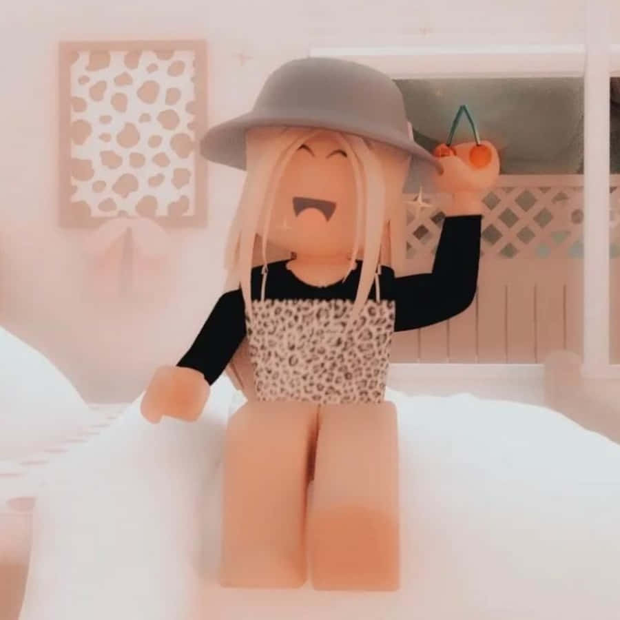 Laat jou kreatiwiteit wys deur die virtuele wêreld van Aesthetic Roblox te verken Muurpapier
